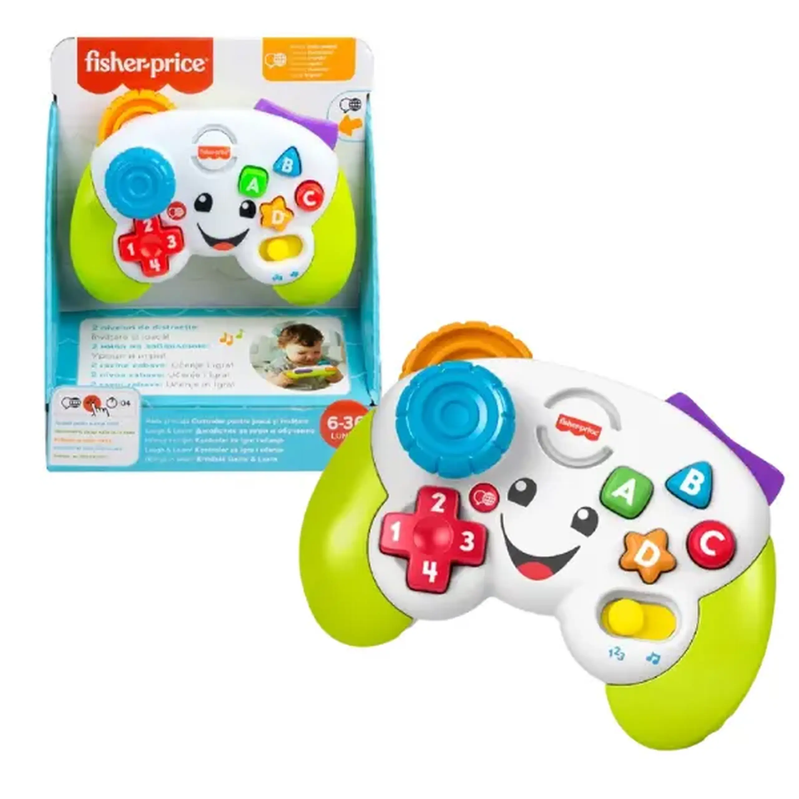 Jucărie educativă în limba română „Game Controller ” de la Fisher-Price