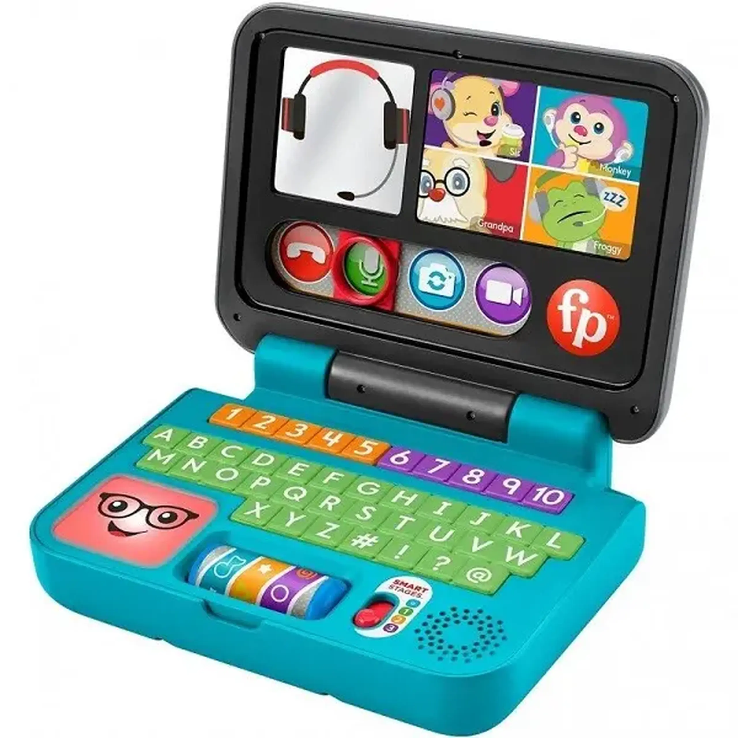 Jucărie educativă în limba română „Laptop ” de la Fisher-Price