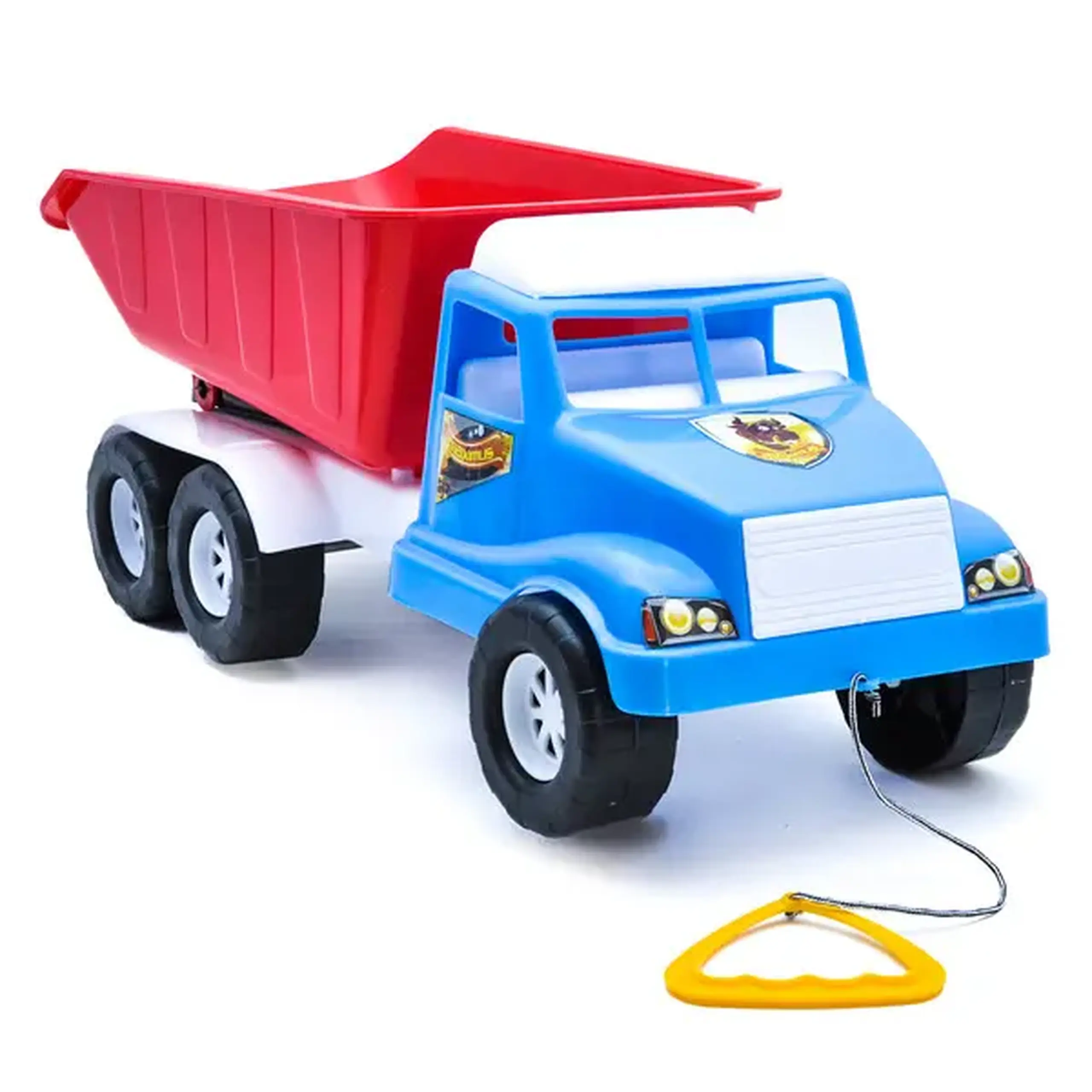 Jucărie cu șiret Camion de gunoi "Volant" în assort.
