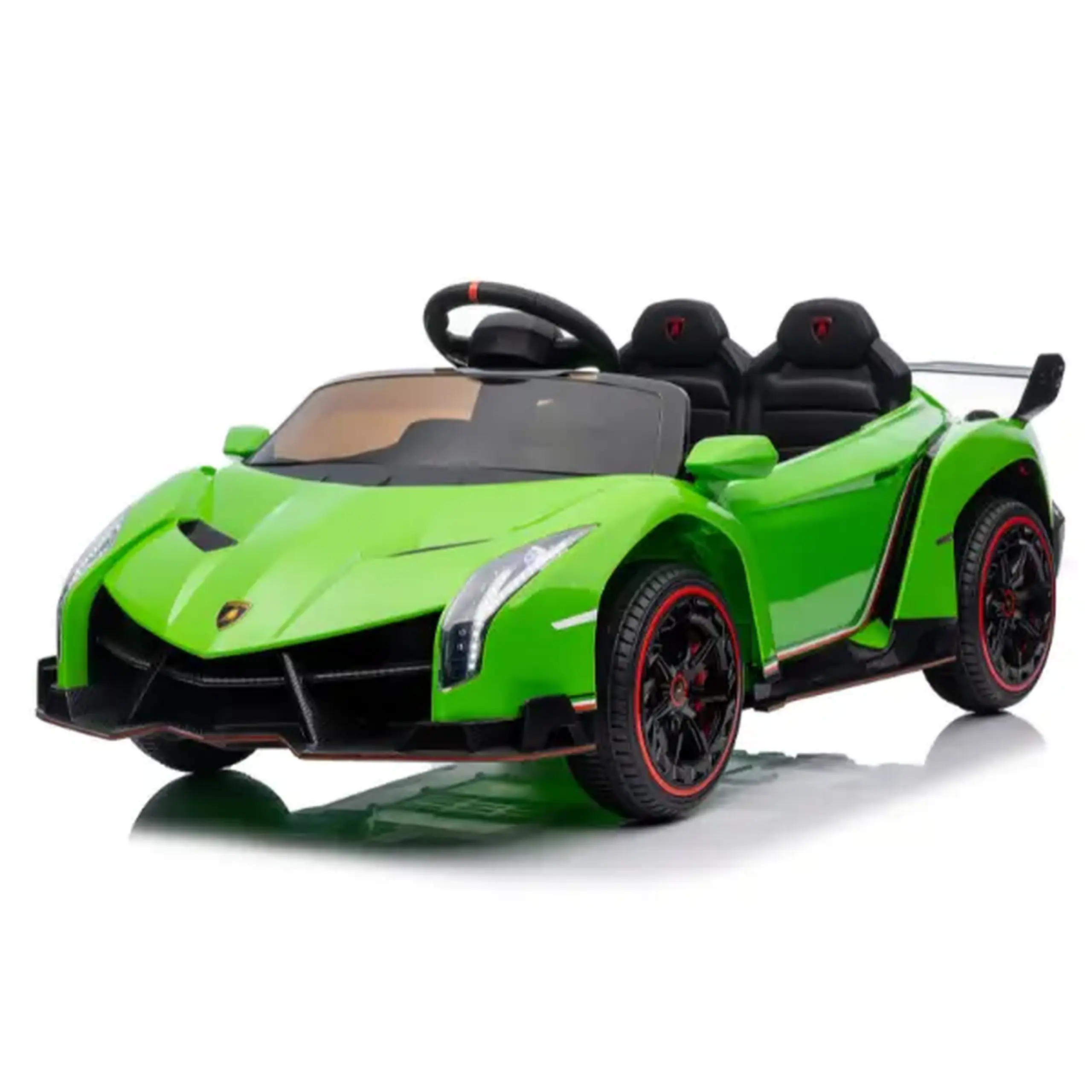 Mașinuță LAMBORGHINI VENENO, Baterie 12V7AH, 4 motoare de 35W, roti EVA