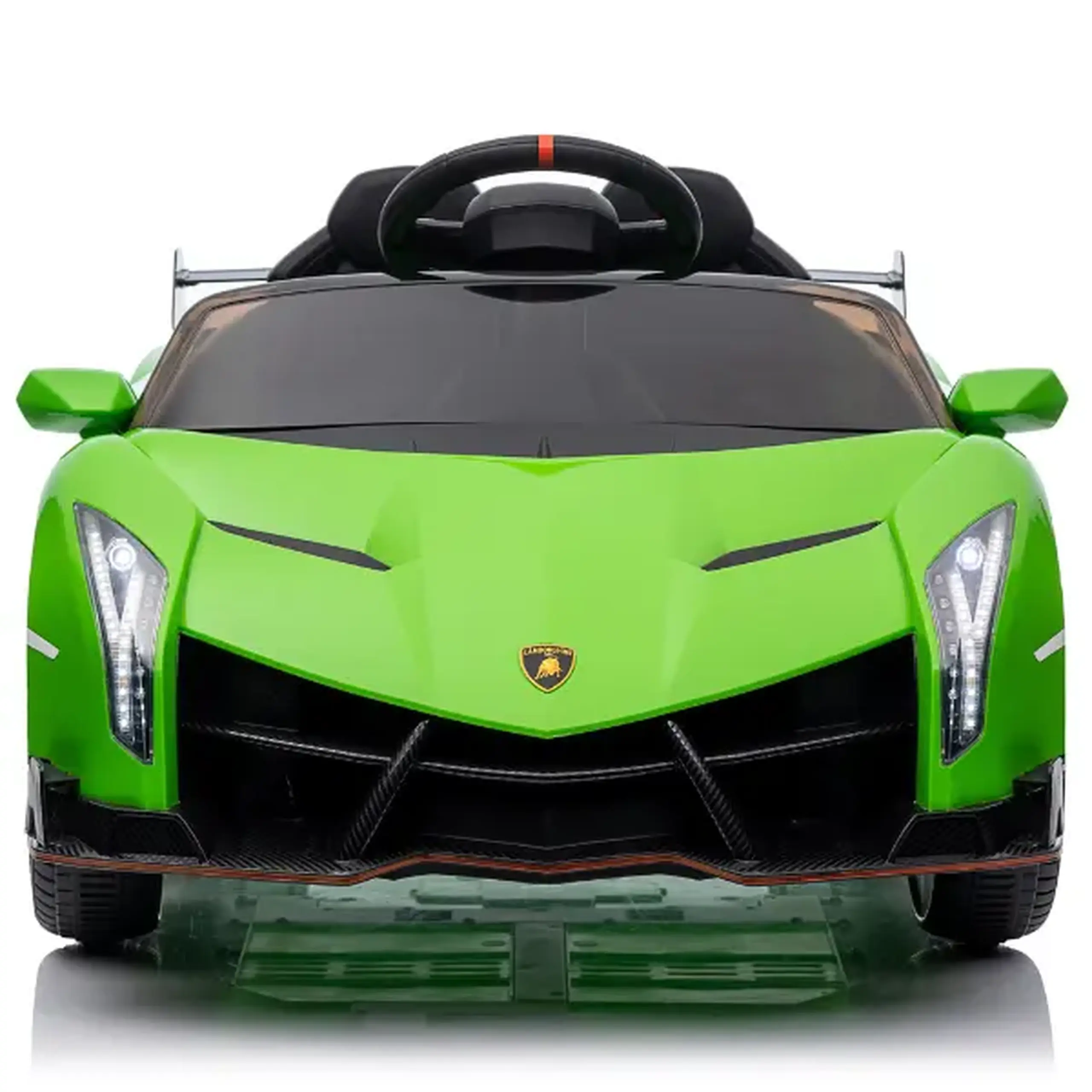 Mașinuță LAMBORGHINI VENENO, Baterie 12V7AH, 4 motoare de 35W, roti EVA