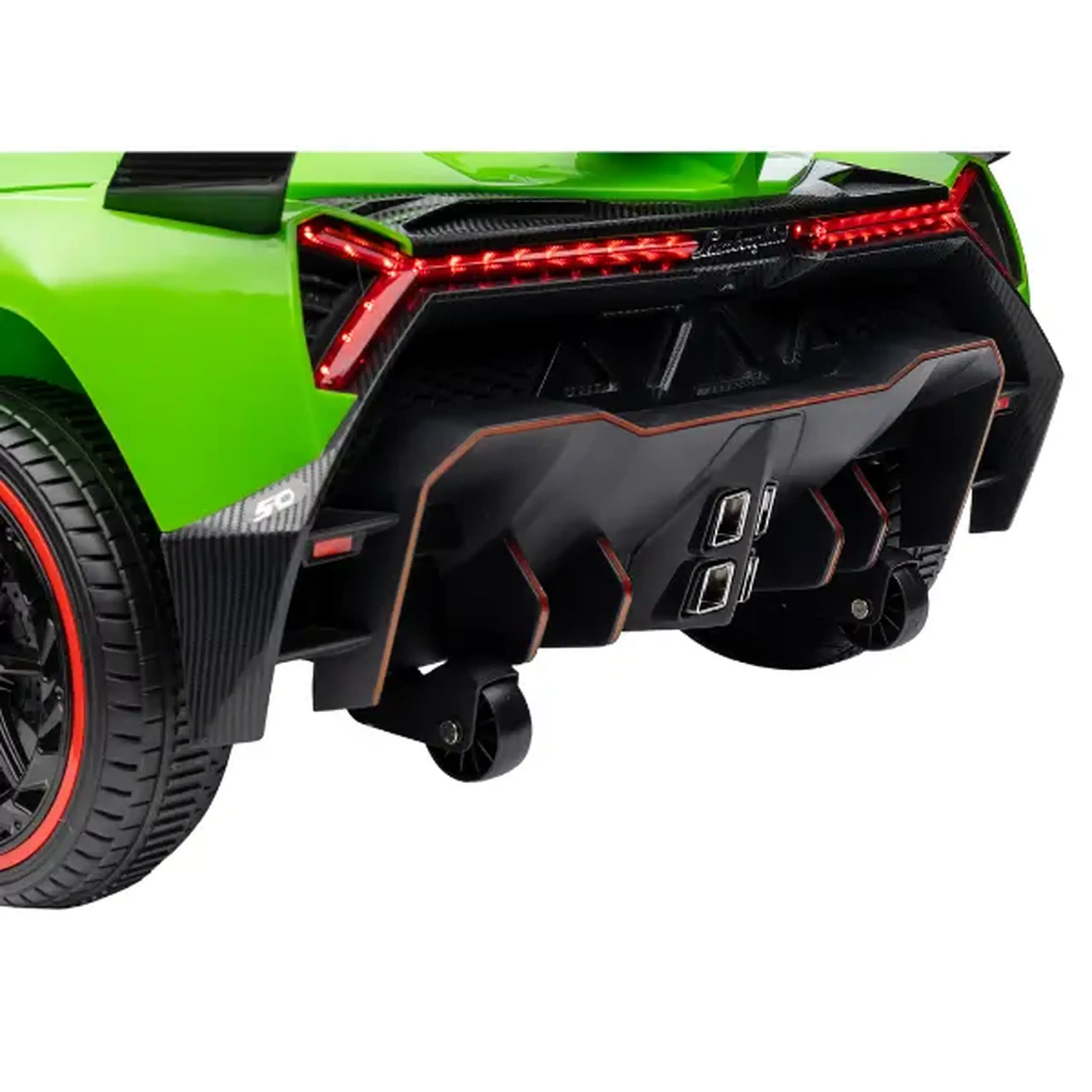 Mașinuță LAMBORGHINI VENENO, Baterie 12V7AH, 4 motoare de 35W, roti EVA