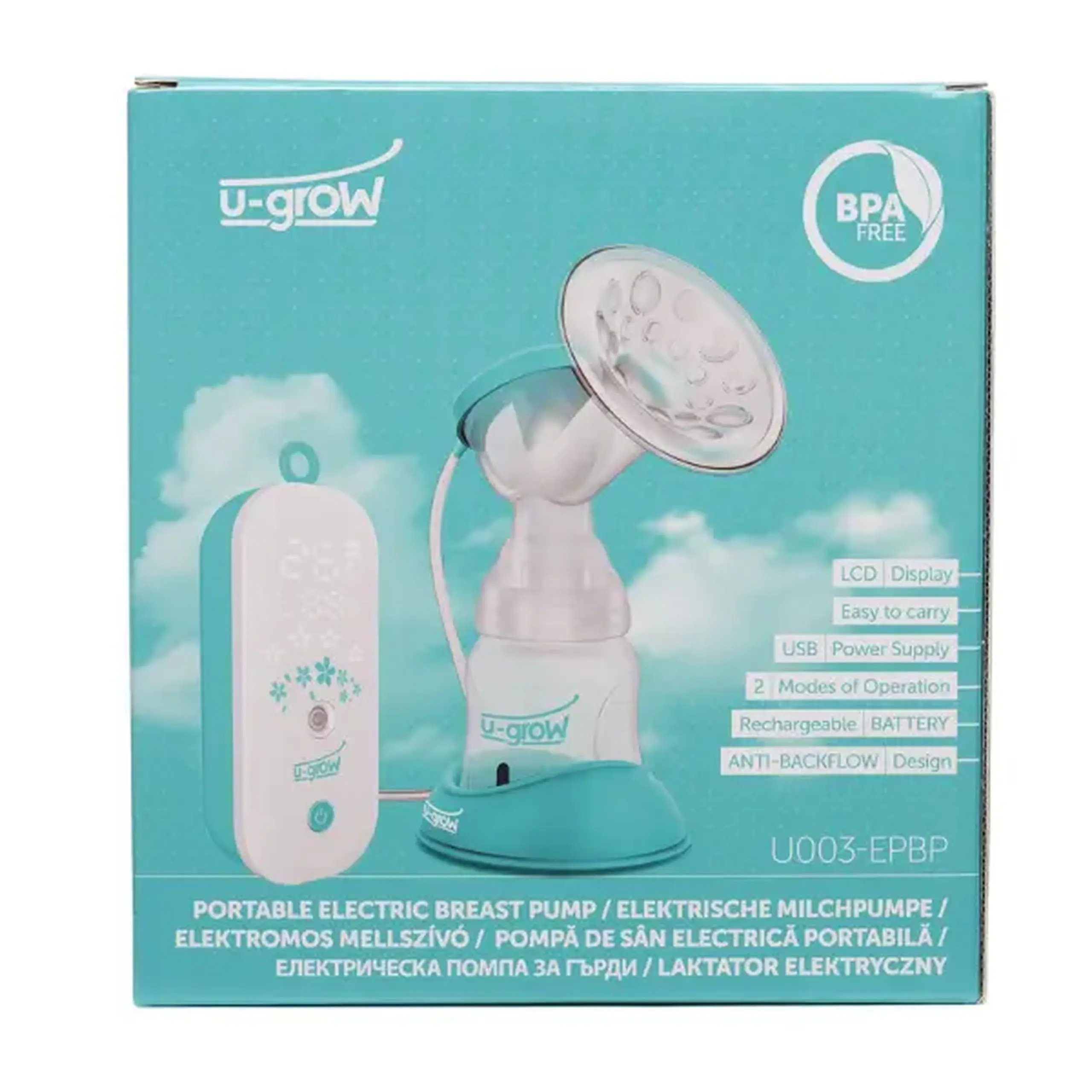 Pompa de sân electrică portabilă U-Grow