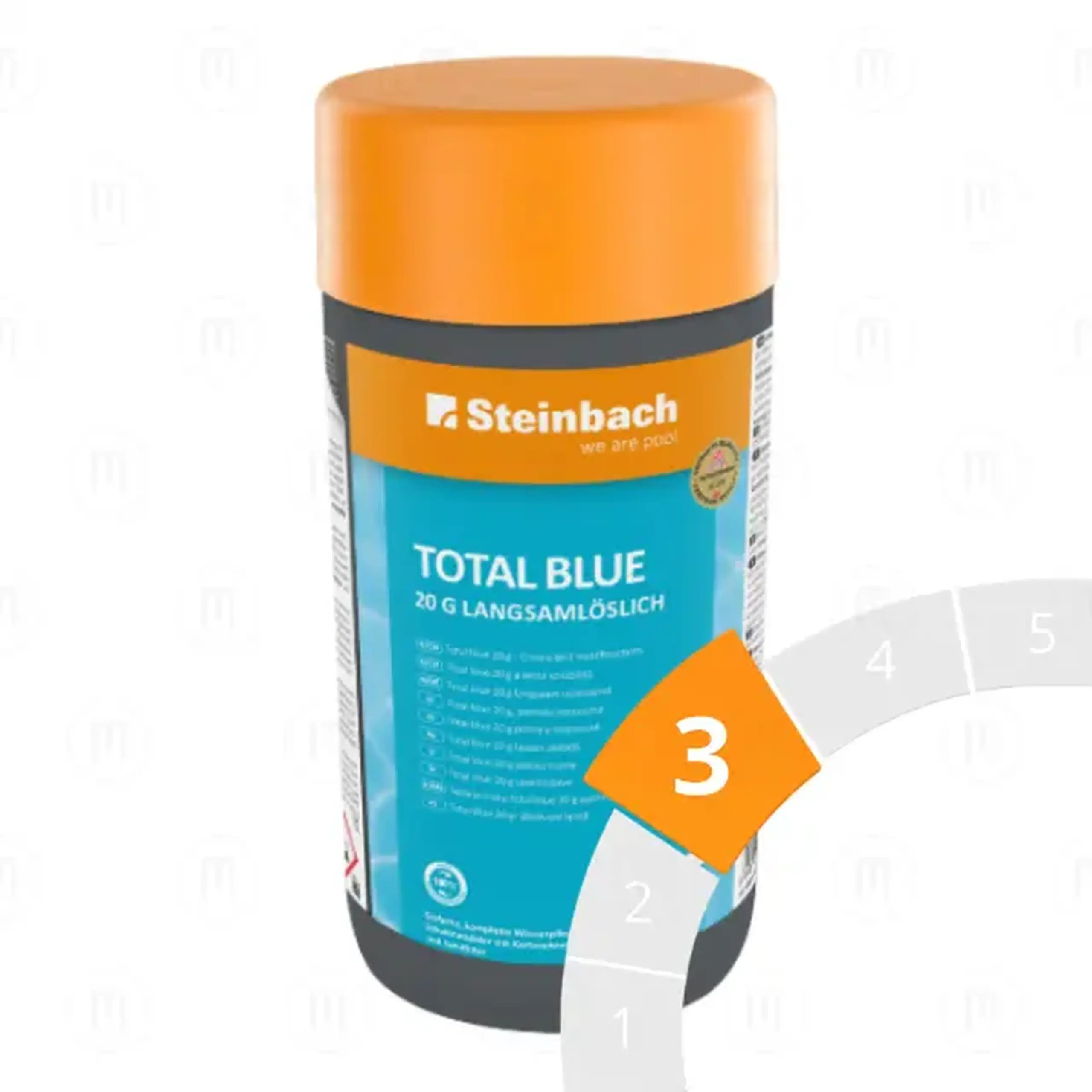 Pastile multifuncționale "Total Blue", 50 buc. х 20 g, 1 kg