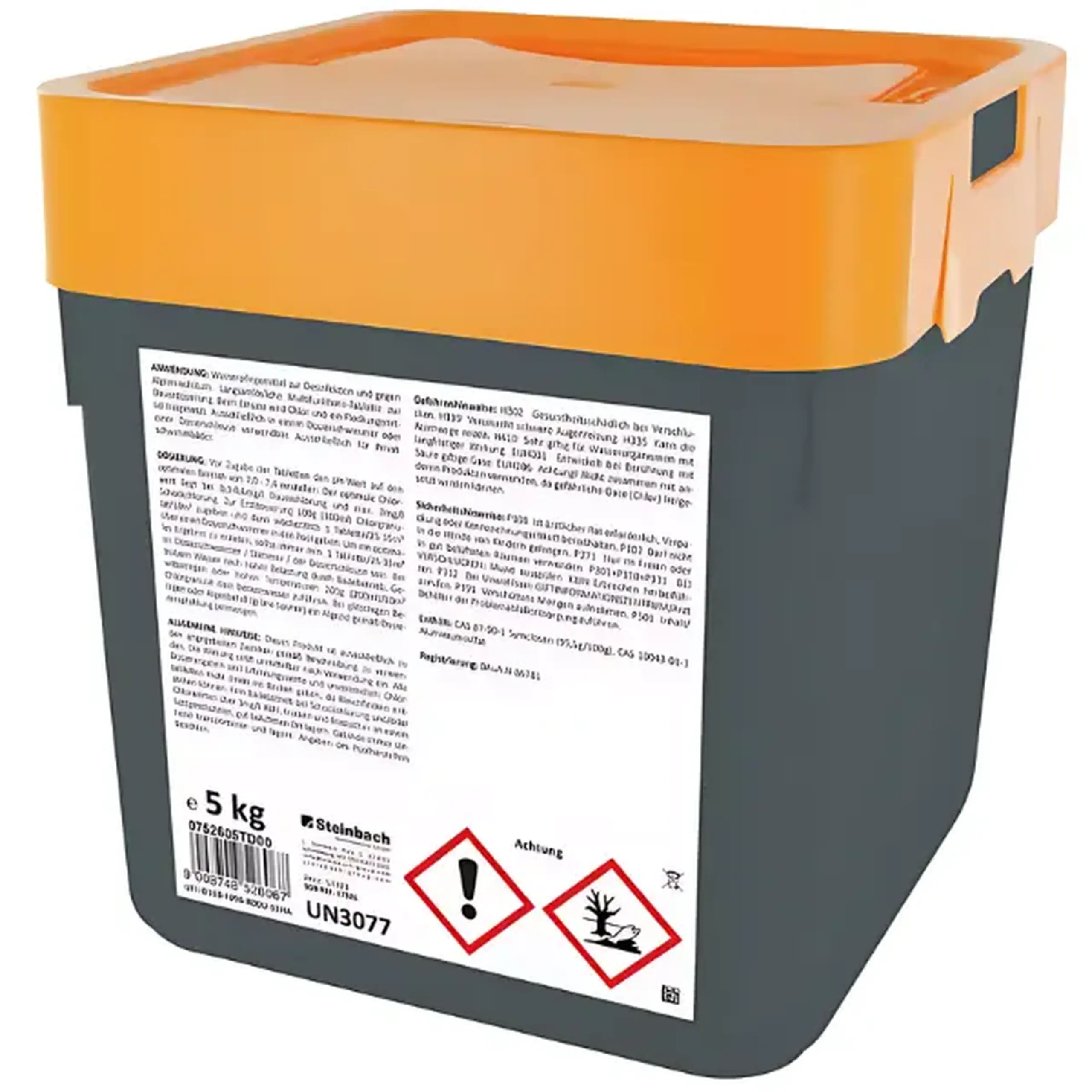 Pastile multifuncționale de clor "Quattro - tabs", 25 buc. х 200 g, 5kg