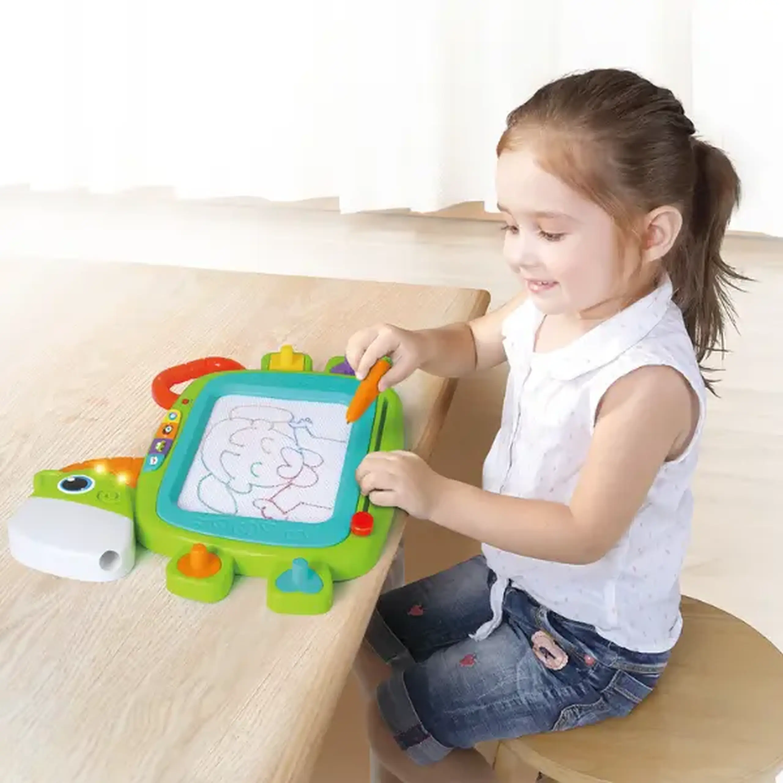 Tabla magnetica pentru desen "Calut" cu muzica si lumina