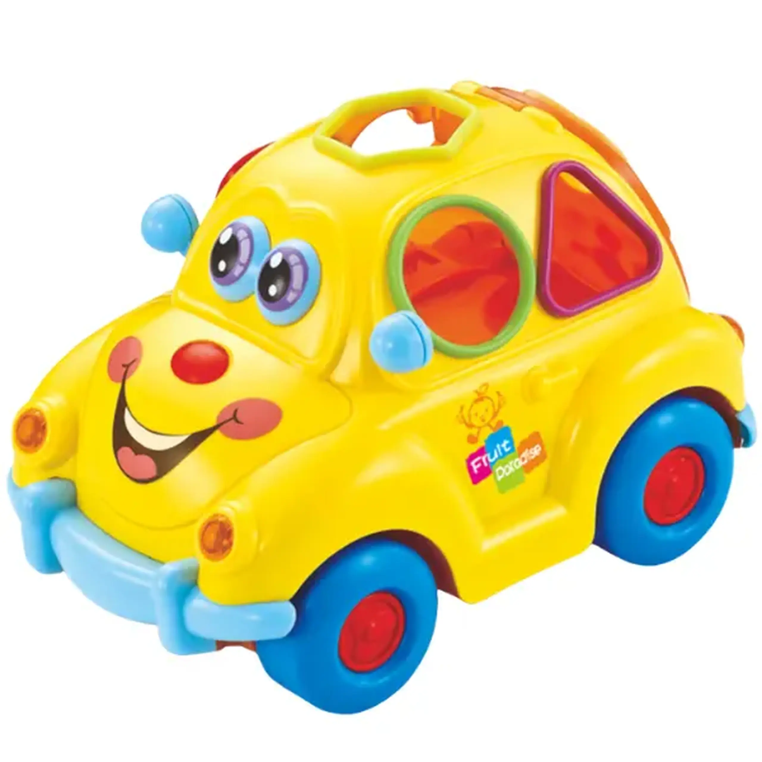 Masinuta muzicala sorter "Masina vesela cu fructe"