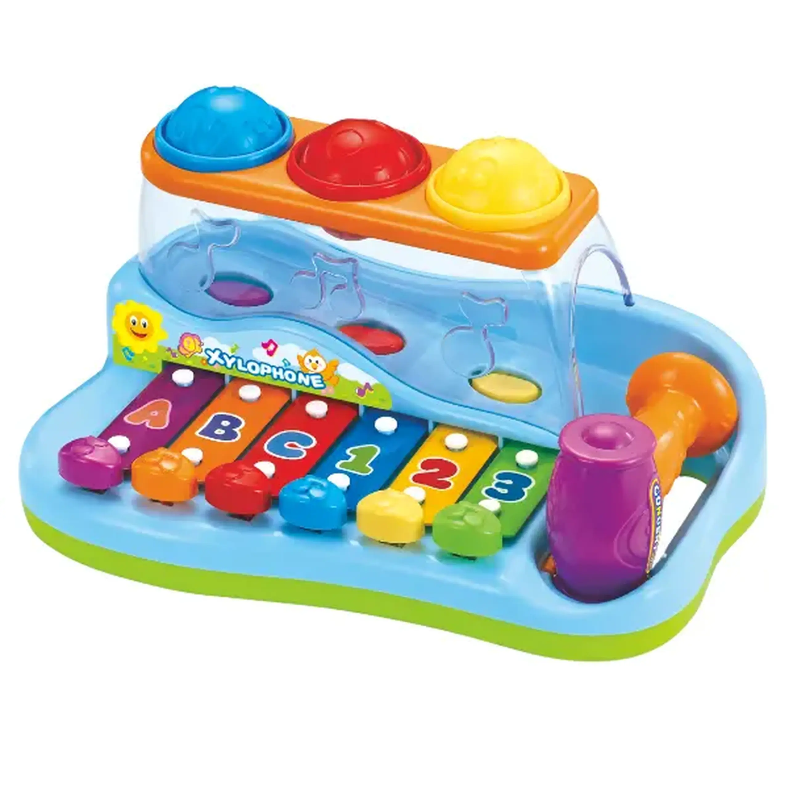 Jucarie muzicala "Xilofon cu bile Pop 'N Play"