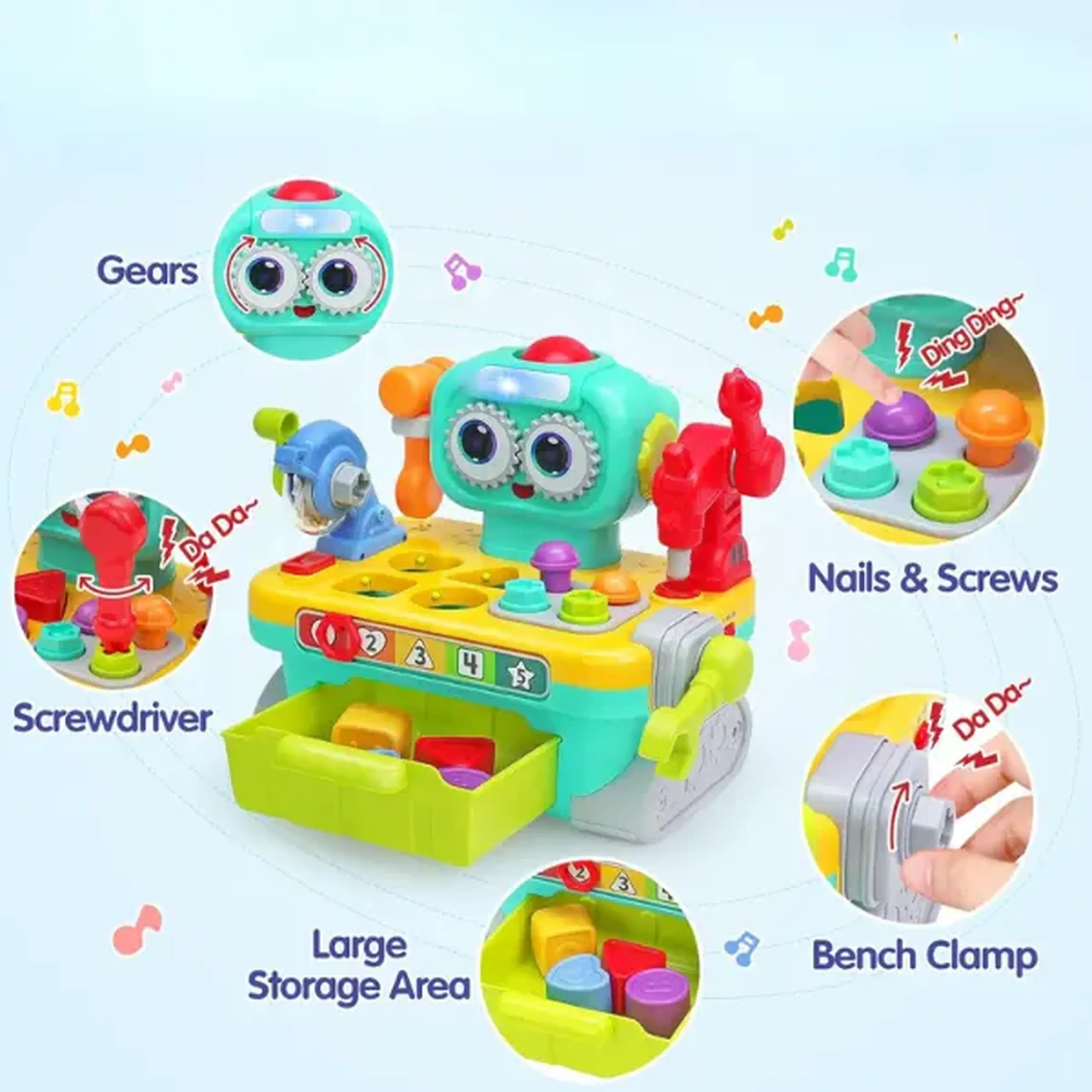 Sorter interactiv "Robot atelier"