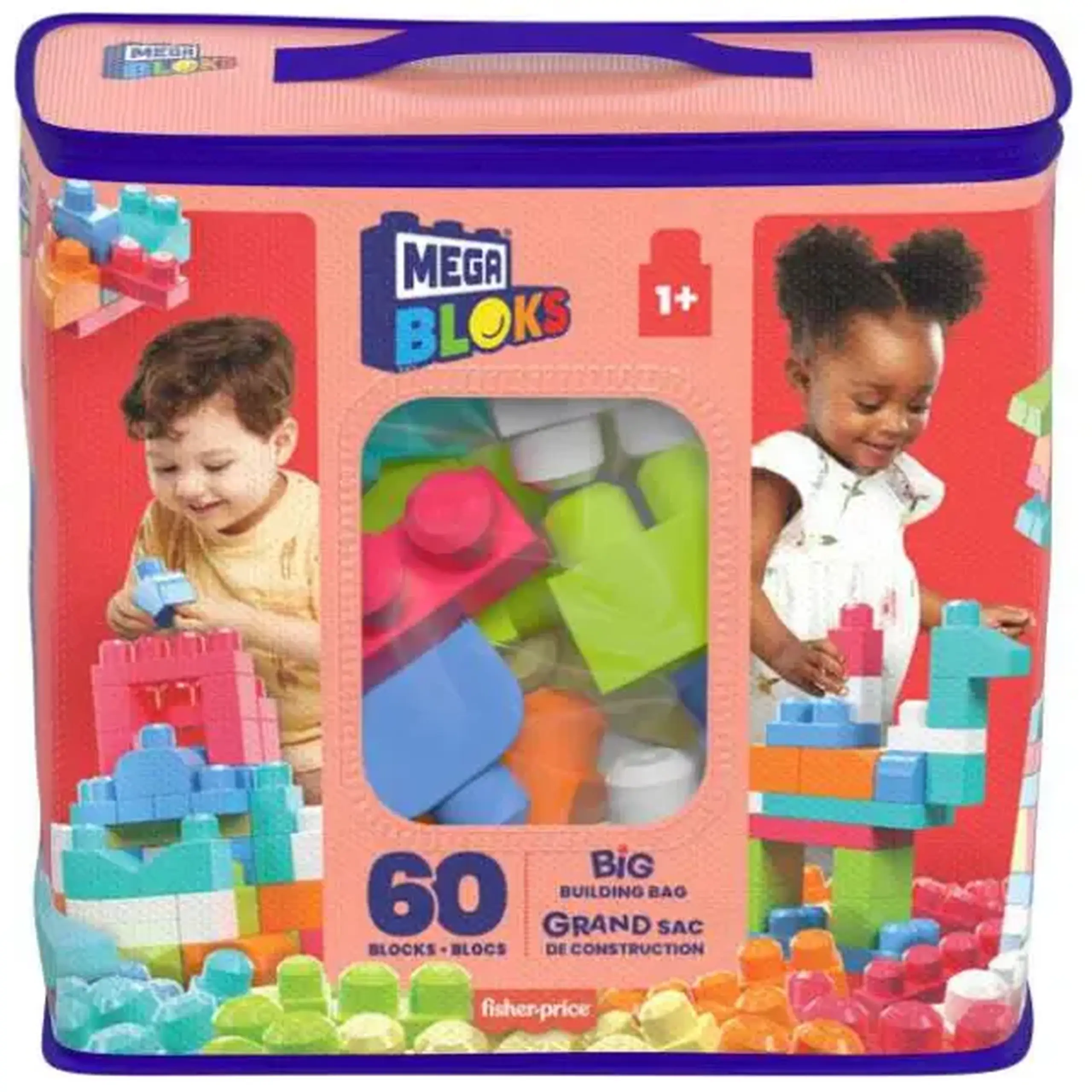 Set de constructie "Mega Bloks", 60 piese