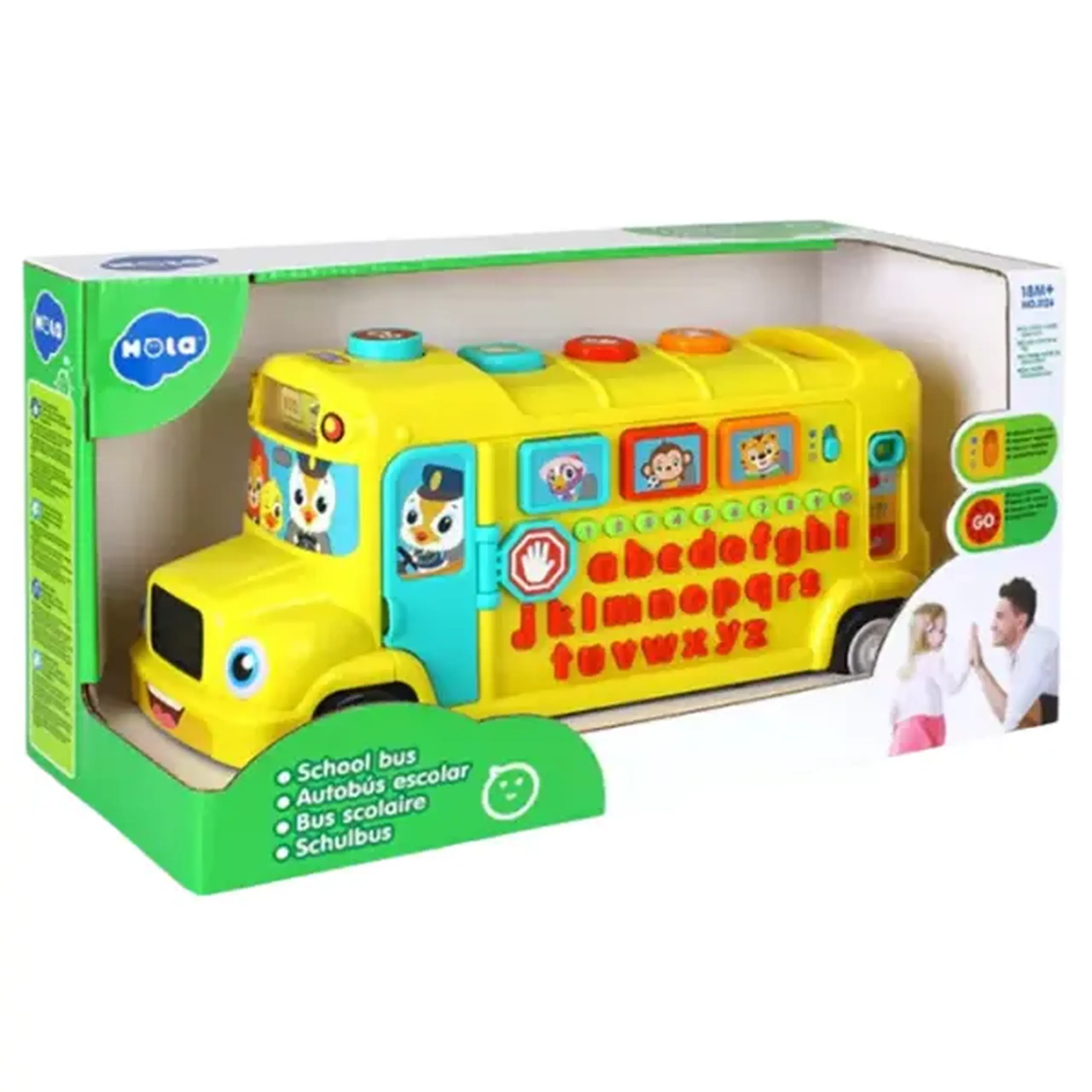 Jucărie educativă "Autobuz școlar"
