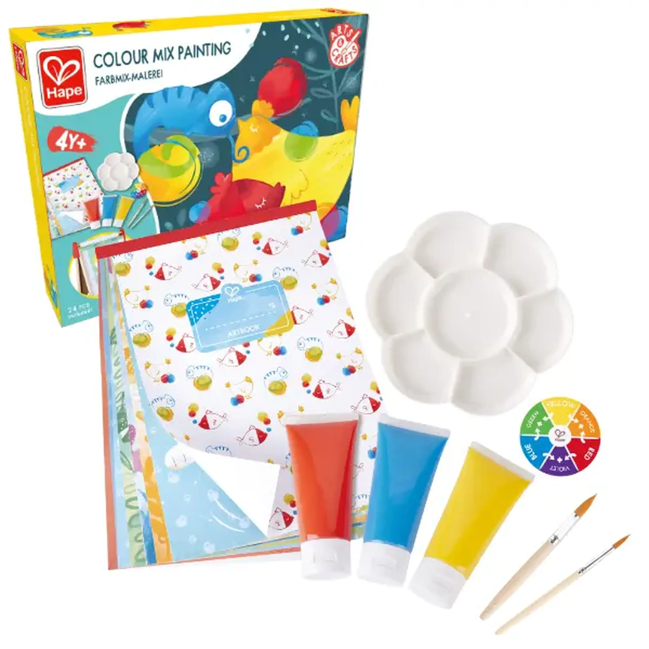 Set pentru desen "Amestec de culori"