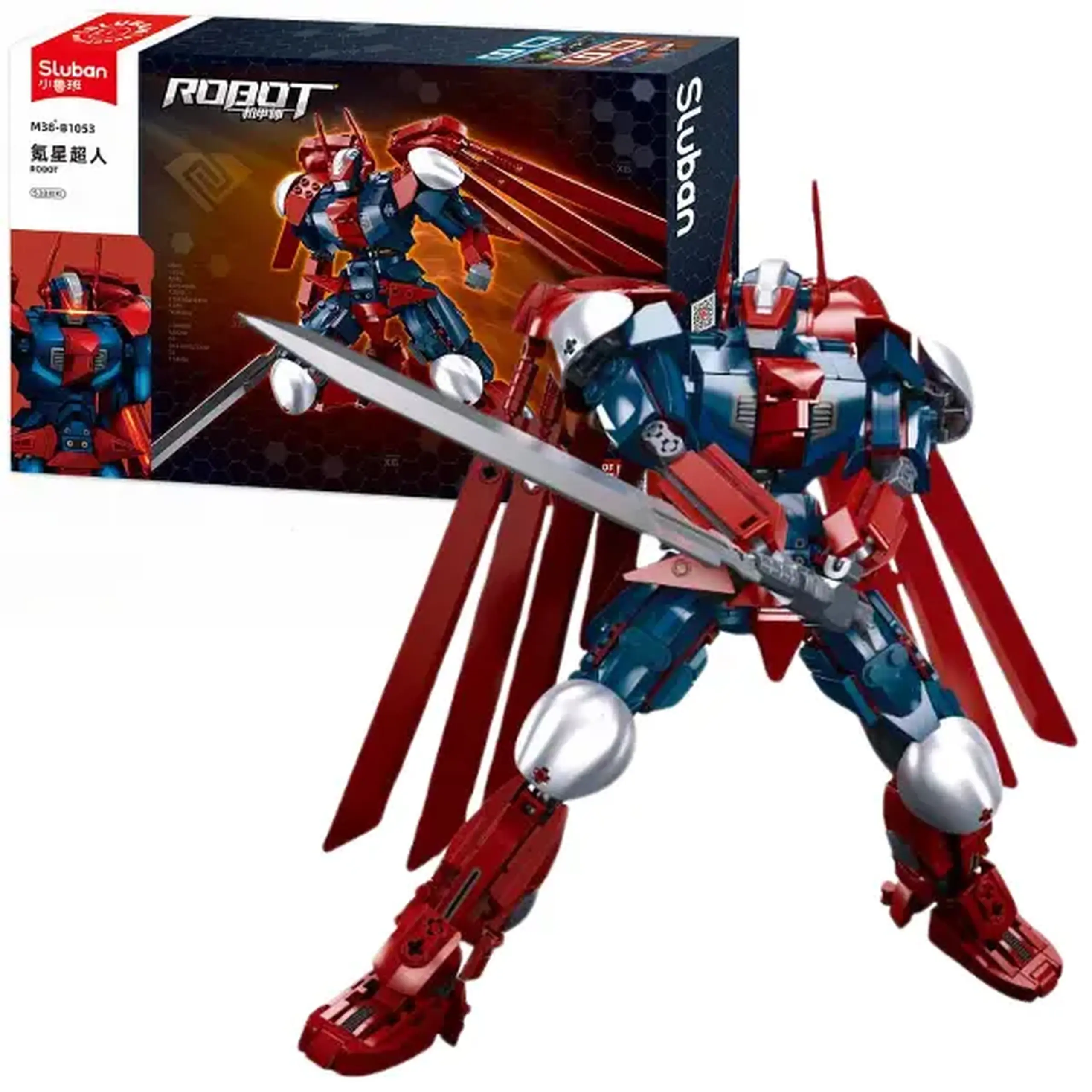 Set de construcție „Robot - Războinic kryptonian”, 538 elem.