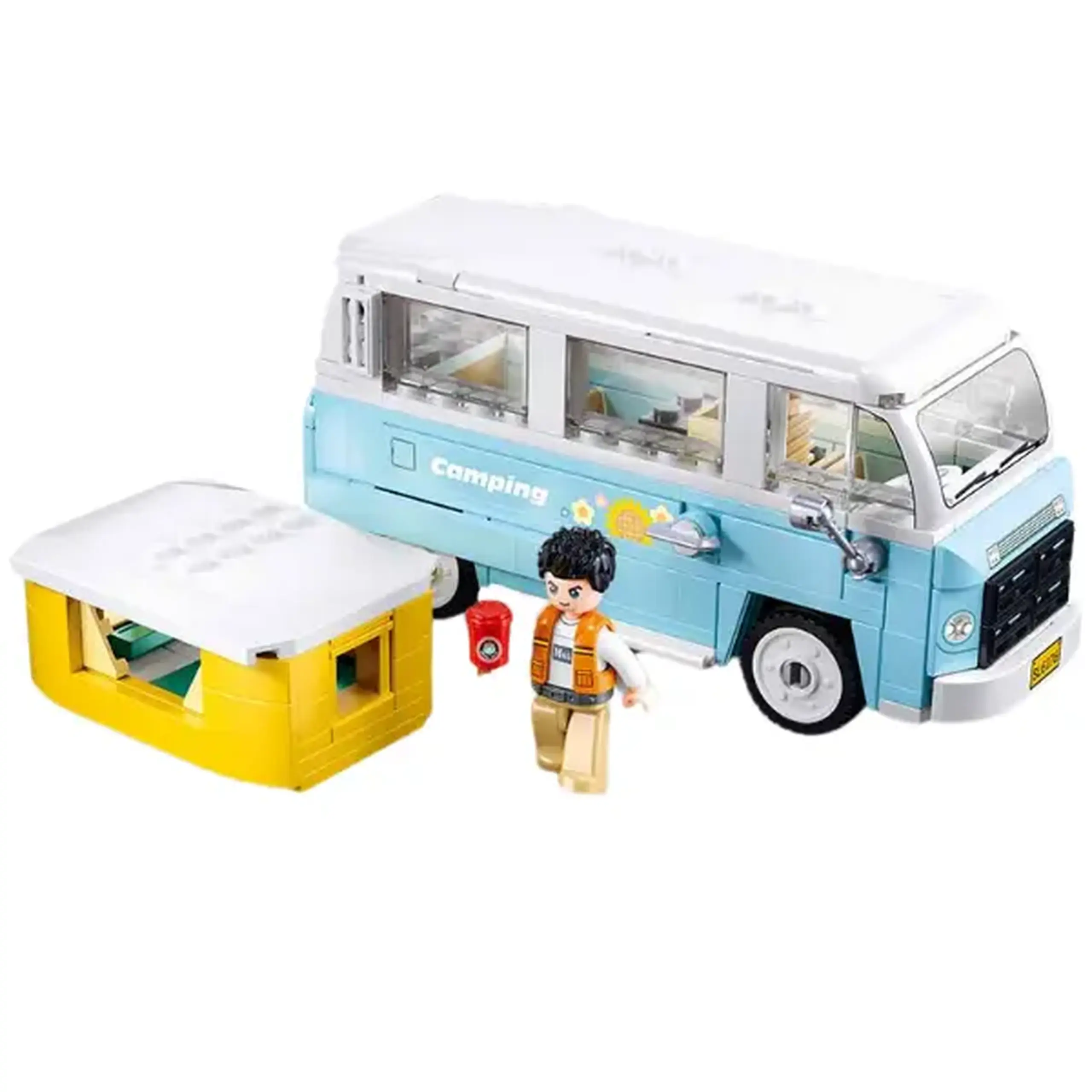 Set de construcție "Bus camping", scara 1:35, 265 elem.