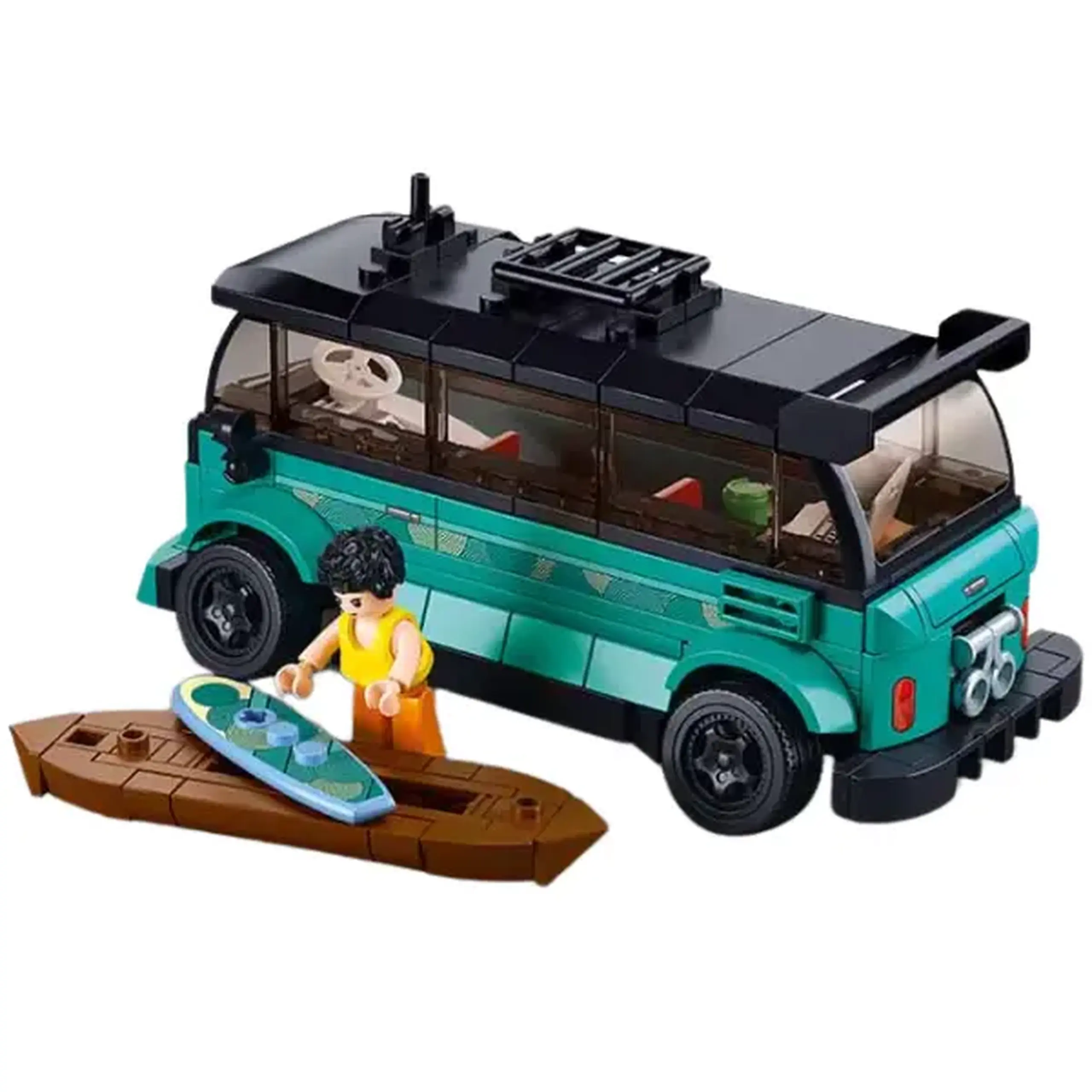 Set de construcție "Bus cu surfer", scara 1:35, 276 elem.