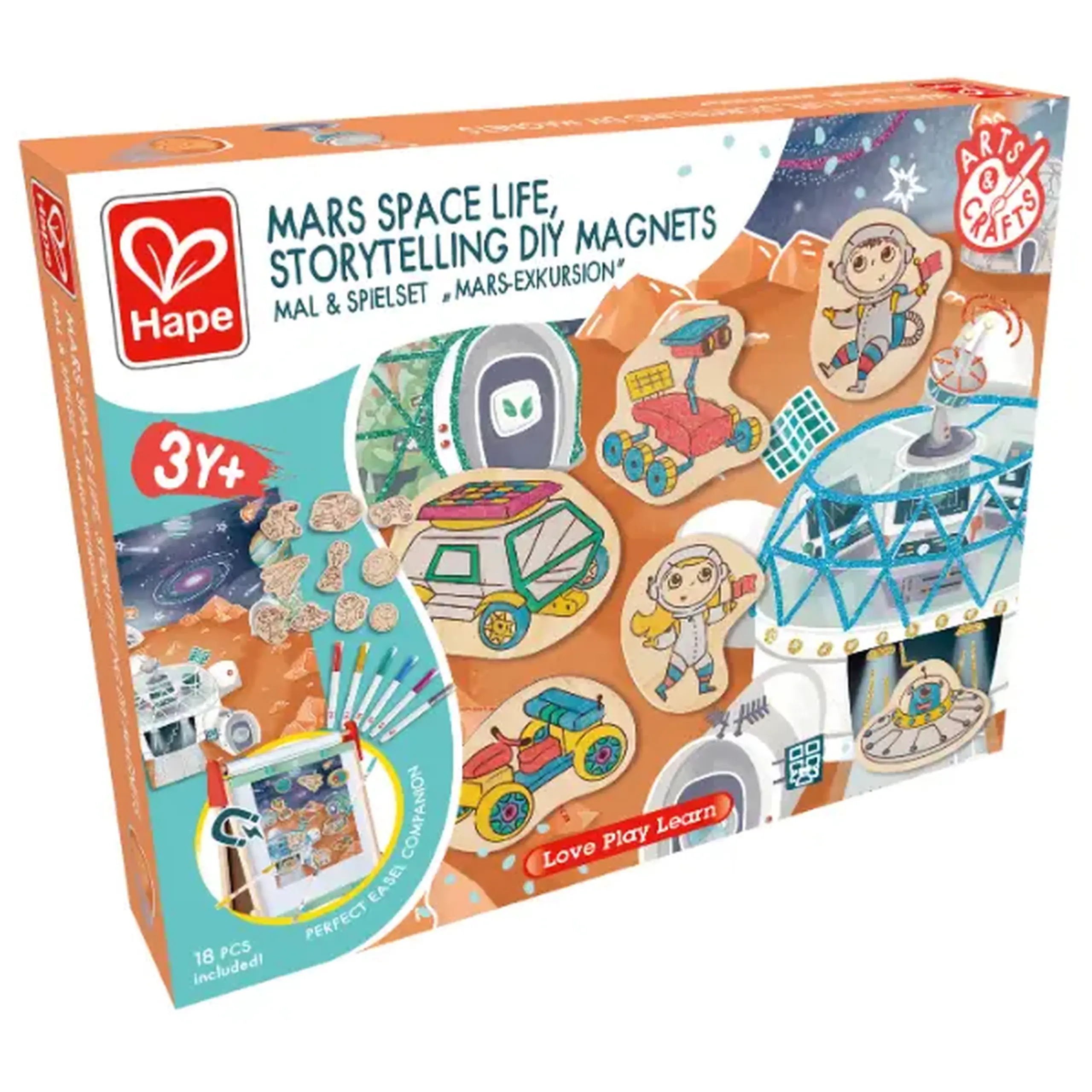 Set magnetic "Expediția pe Marte"