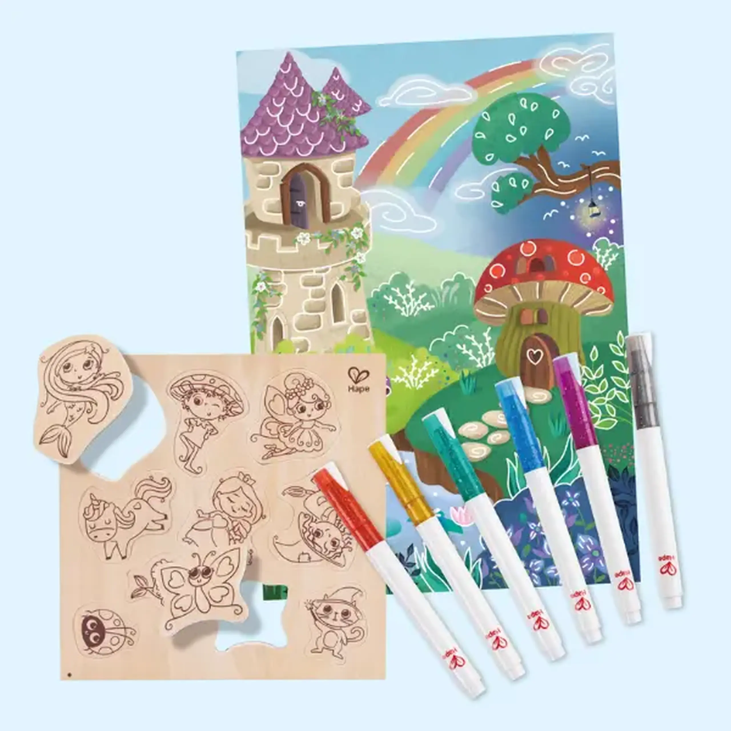 Set magnetic „Prieteni magici”