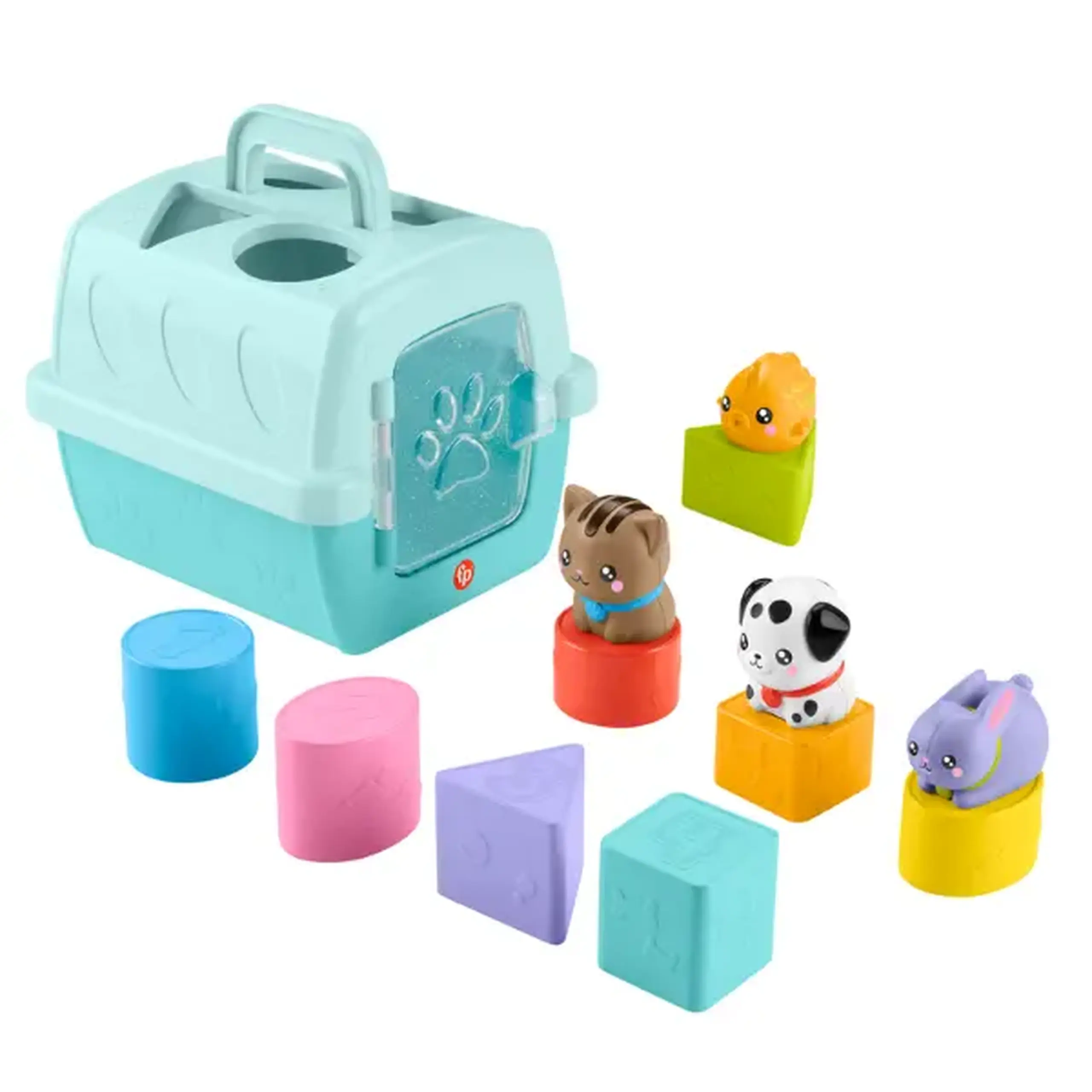 Fisher-Price Jucărie de sortare a formelor, "Transportor de animale"