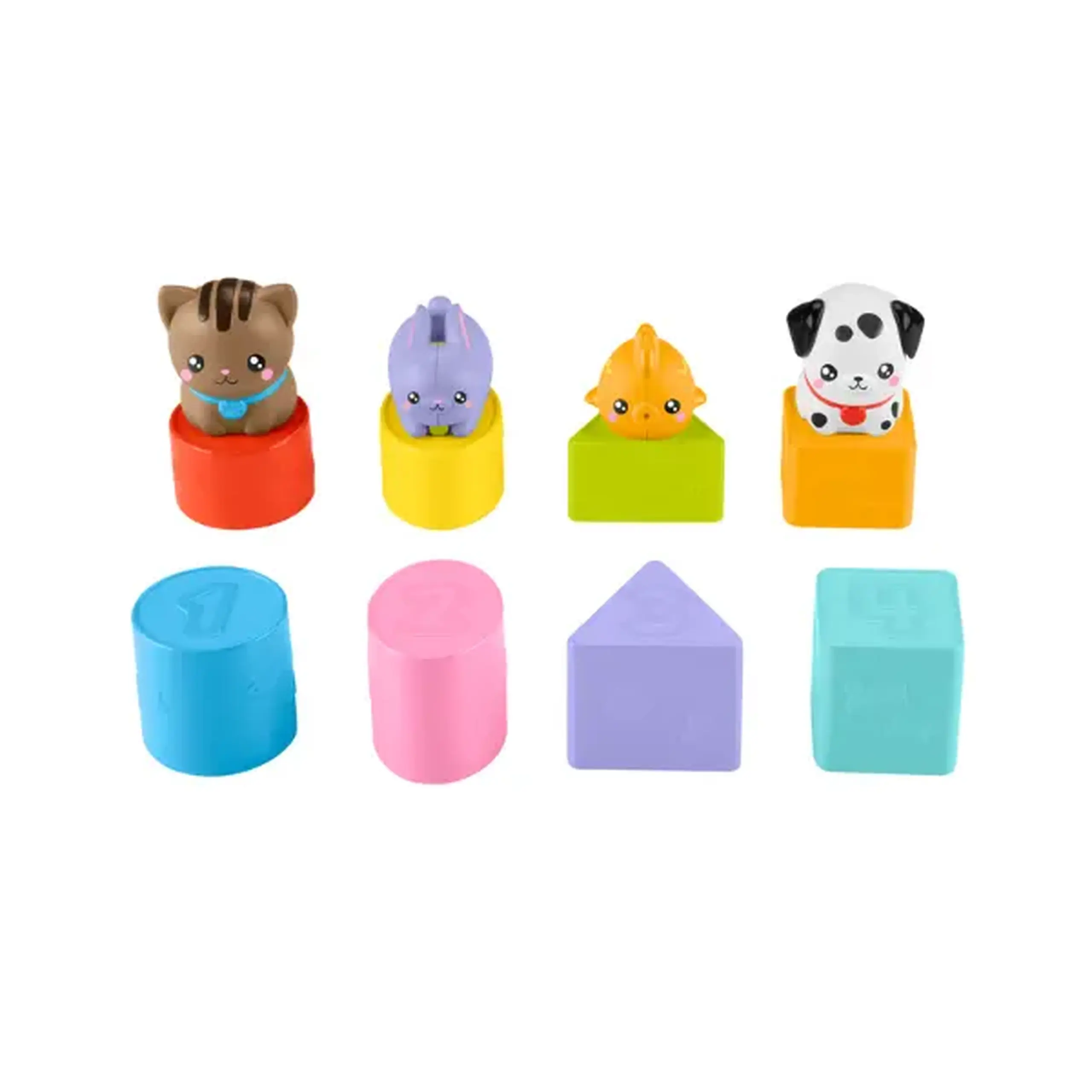 Fisher-Price Jucărie de sortare a formelor, "Transportor de animale"