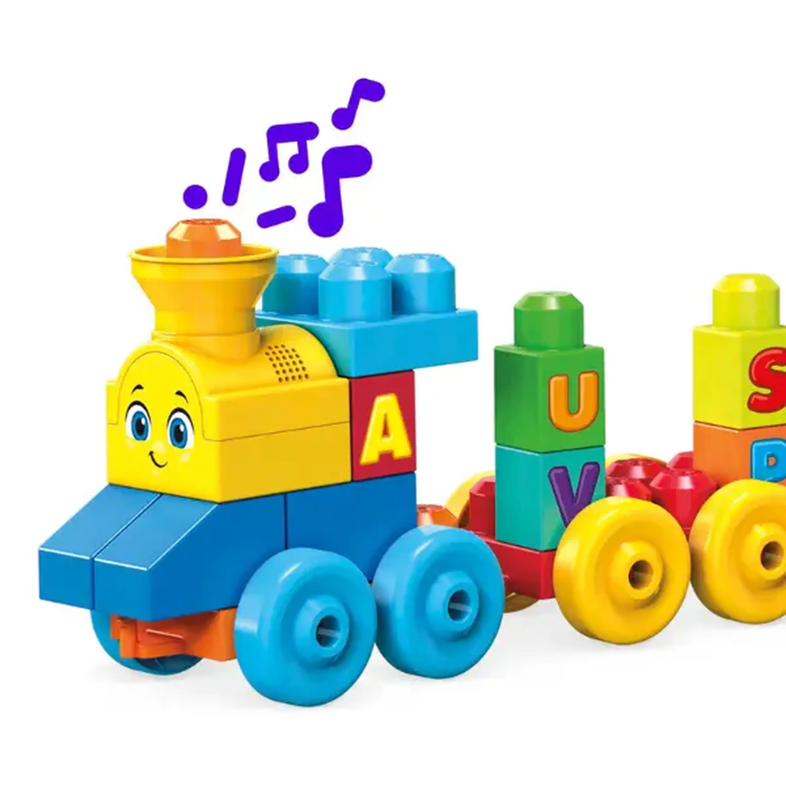 Constructor "Mega Bloks, Trenuleț muzical"