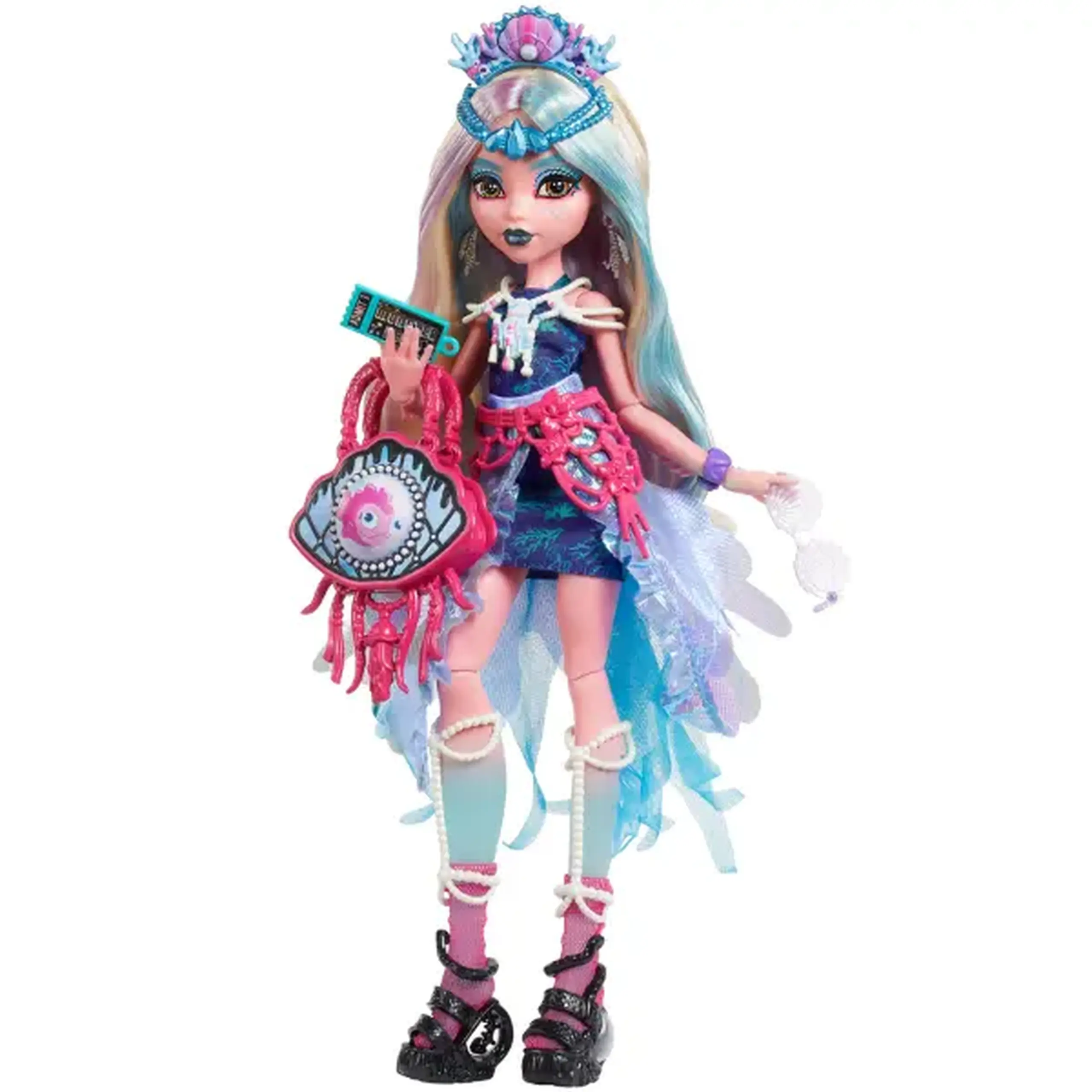 Set de joc Monster High "Lagoona Blue și Monster Fest", cu accesorii