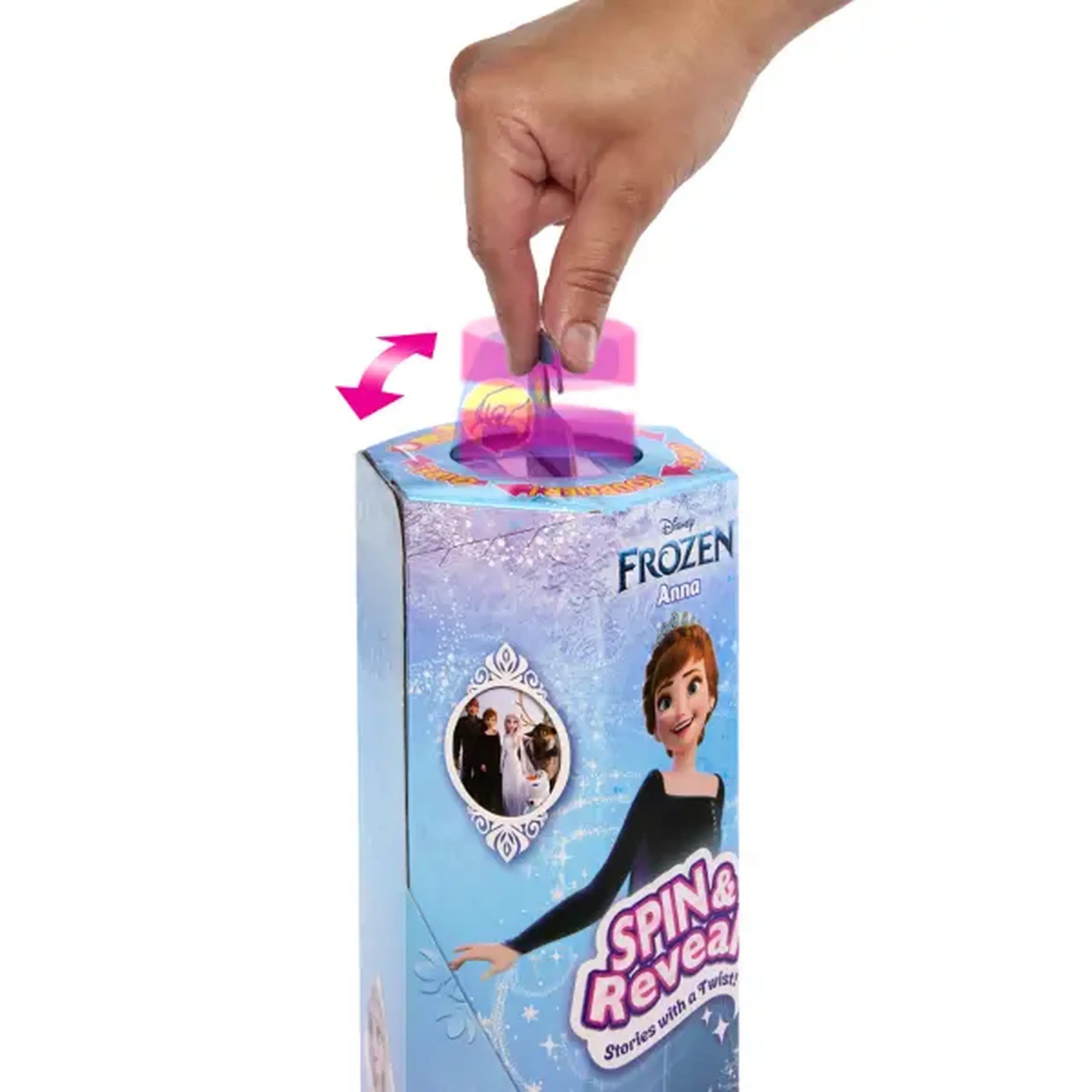 Păpușa Barbie Spin Reveal „Frozen Anna”