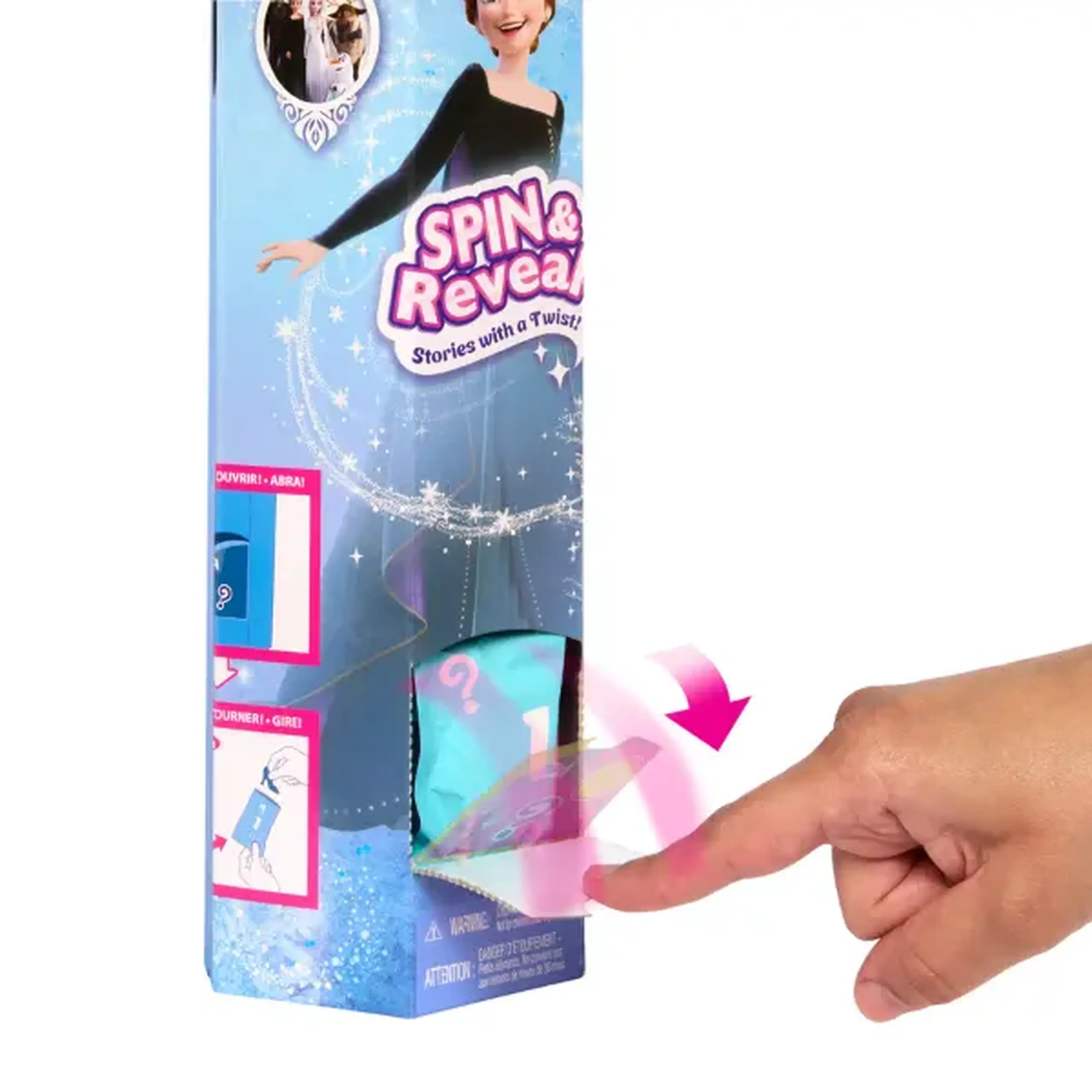 Păpușa Barbie Spin Reveal „Frozen Anna”