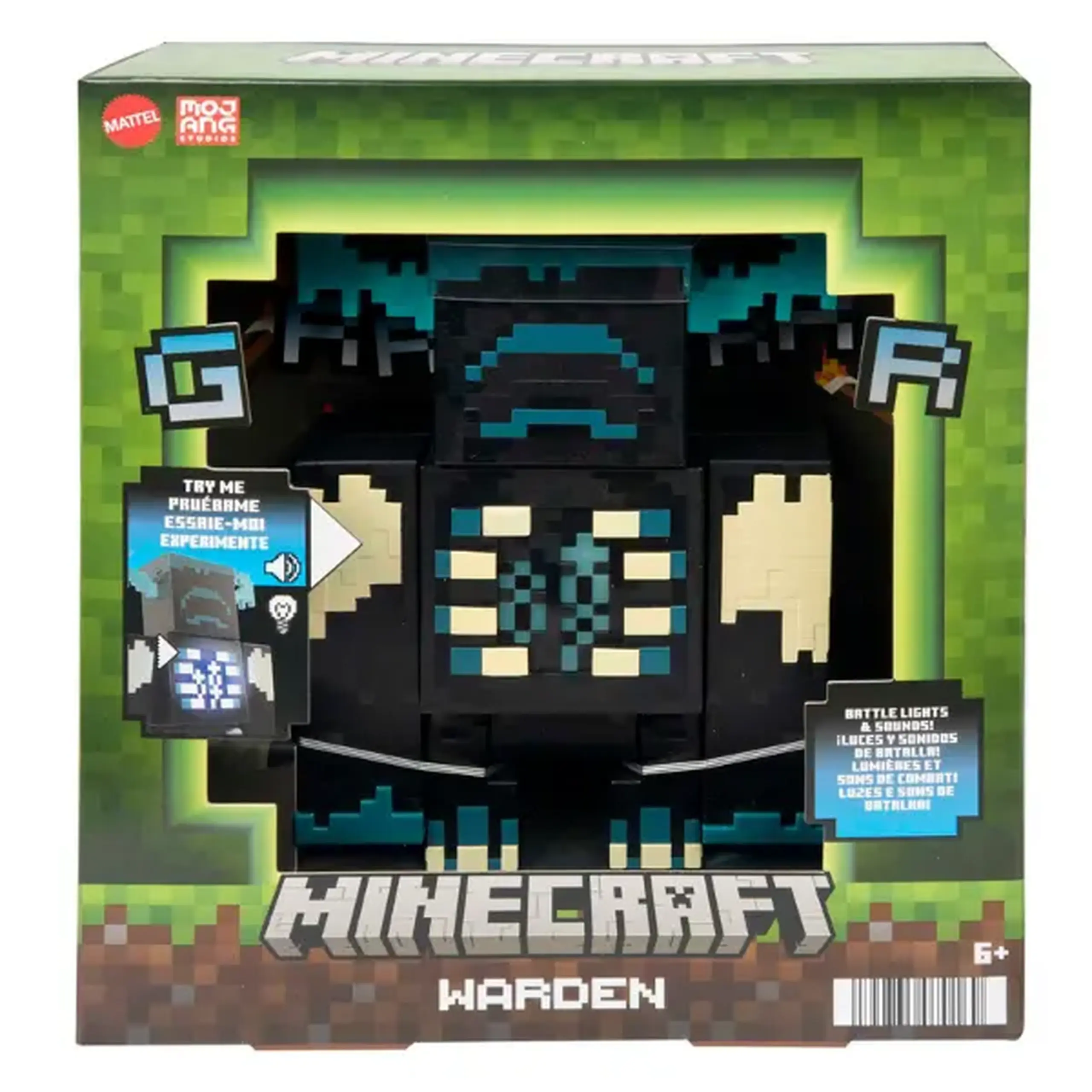 Figurină Minecraft, personaj „Warden”