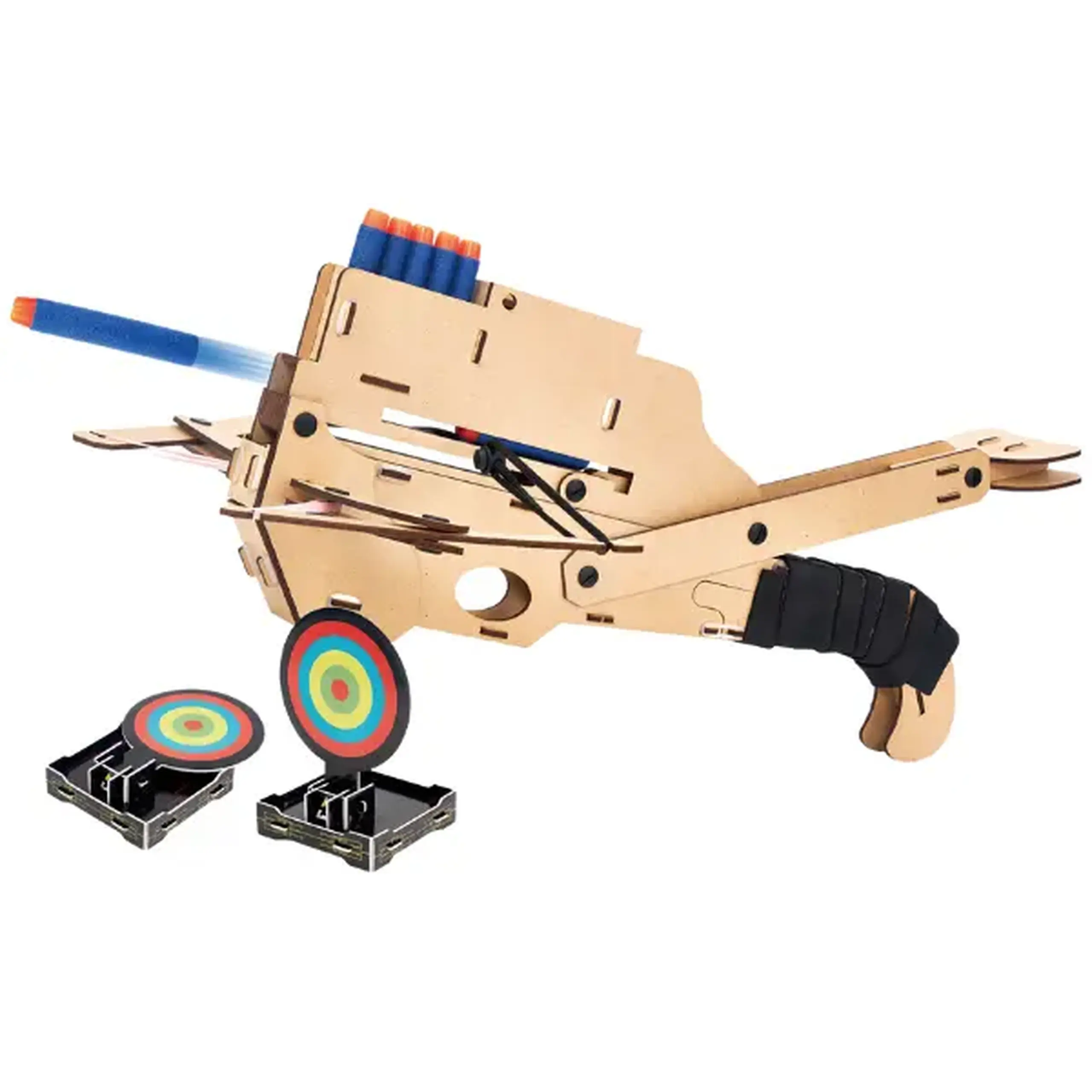 STEM Series 3D puzzle “Arbaletă cu darts” - învățăm principiile funcționării arbaletei