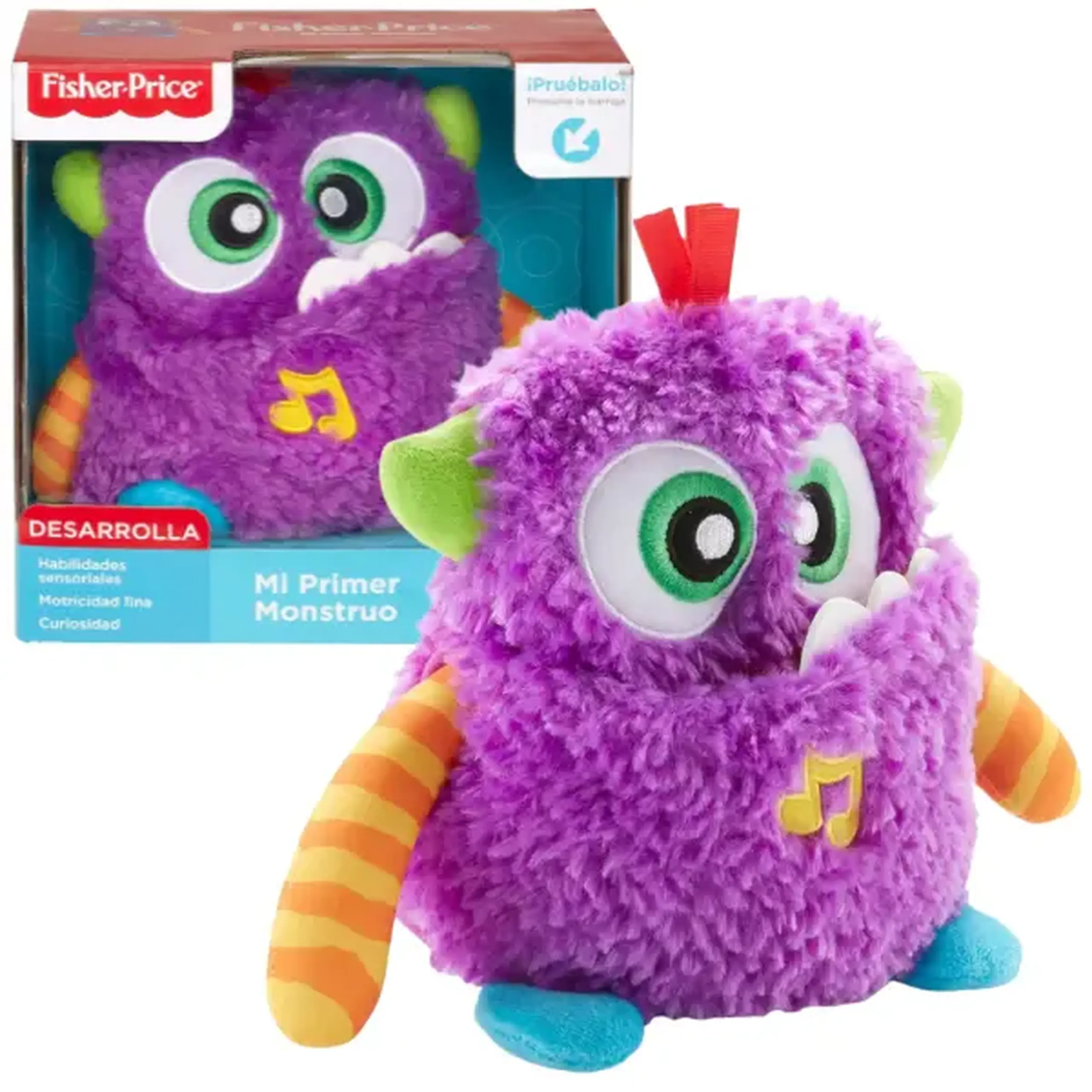 Fisher-Price Jucărie moale "Monstruleț muzical"