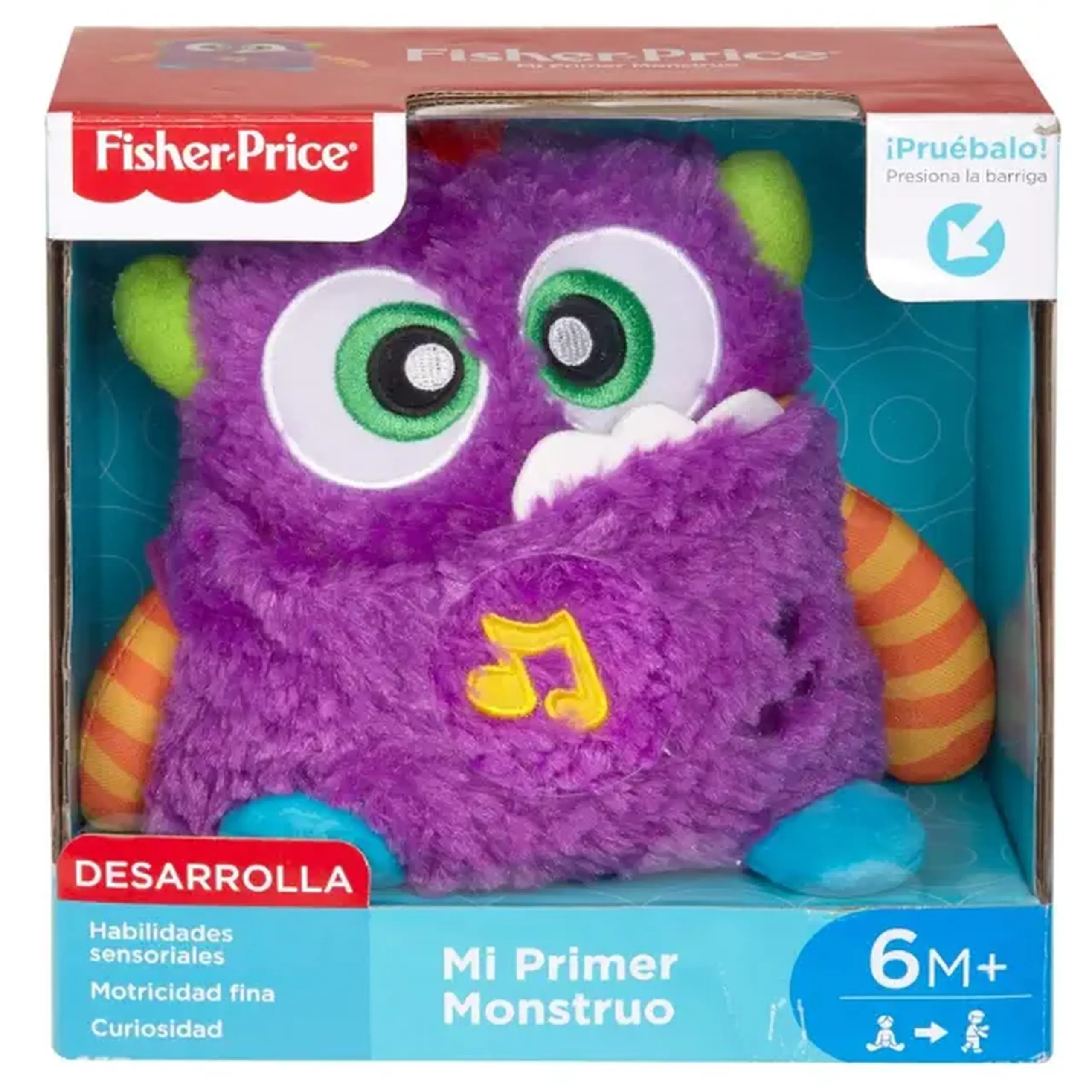 Fisher-Price Jucărie moale "Monstruleț muzical"