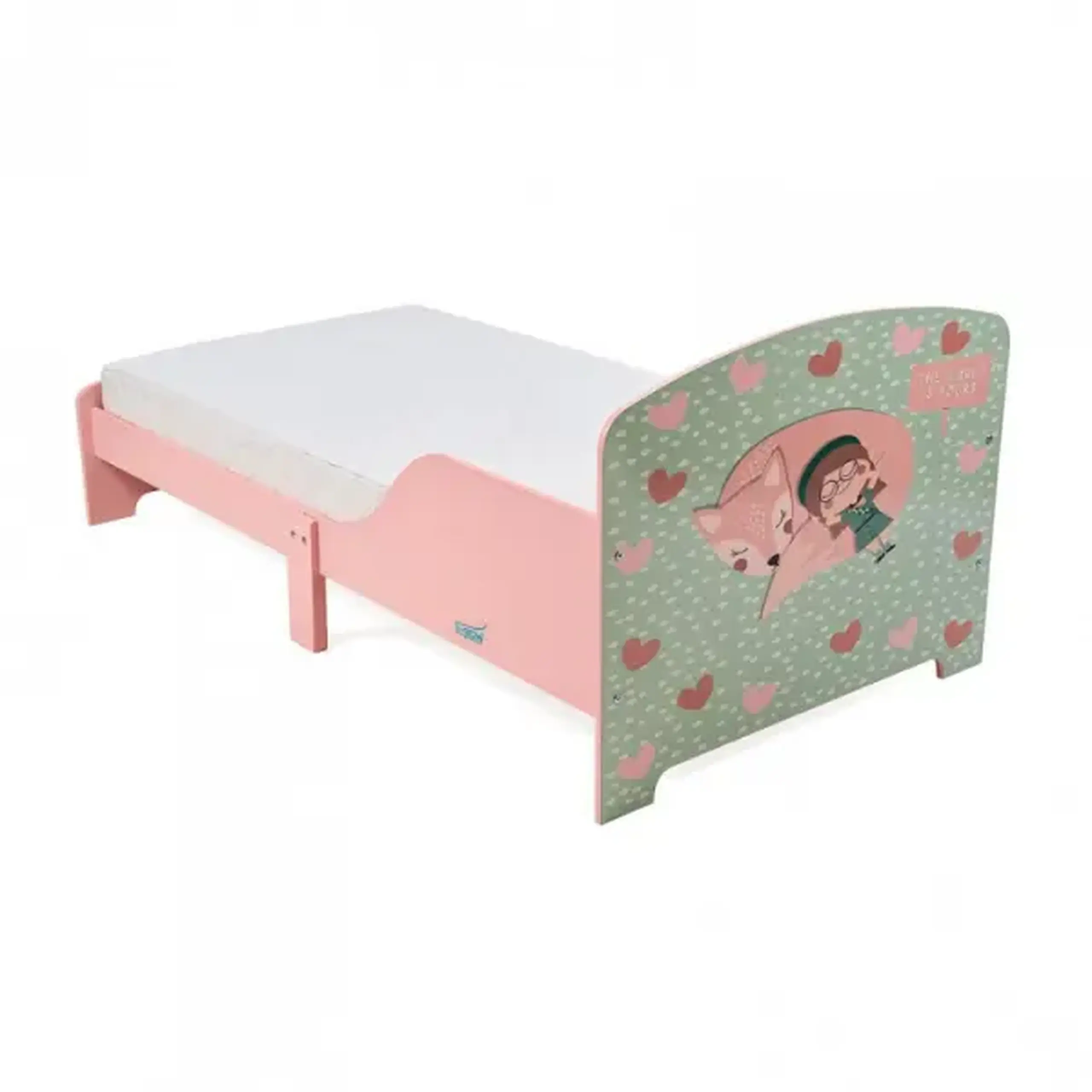 Pat Junior cu protecții laterale Pink Forest, U-Grow
