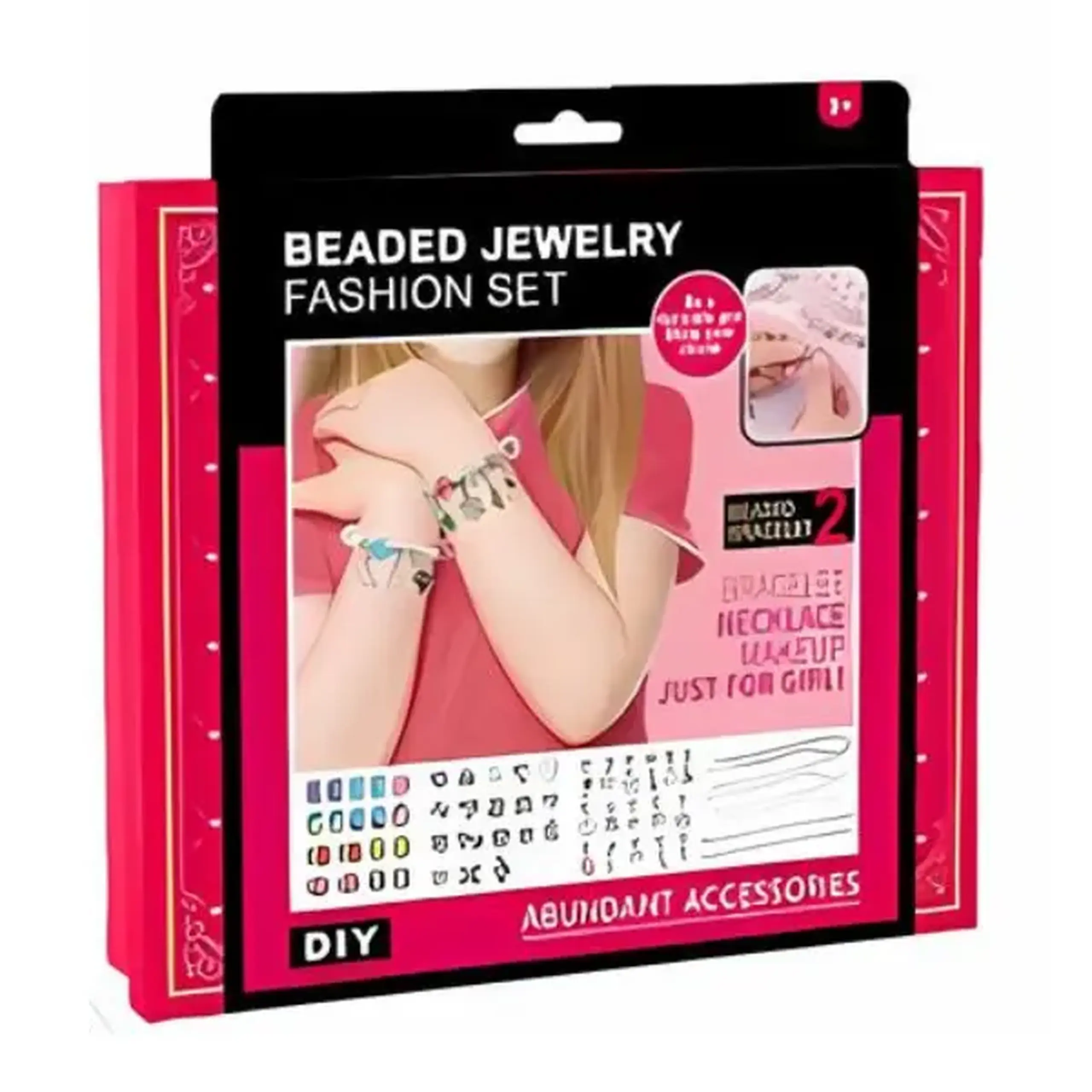 Set creativ cu accesorii pentru a crea bijuterii