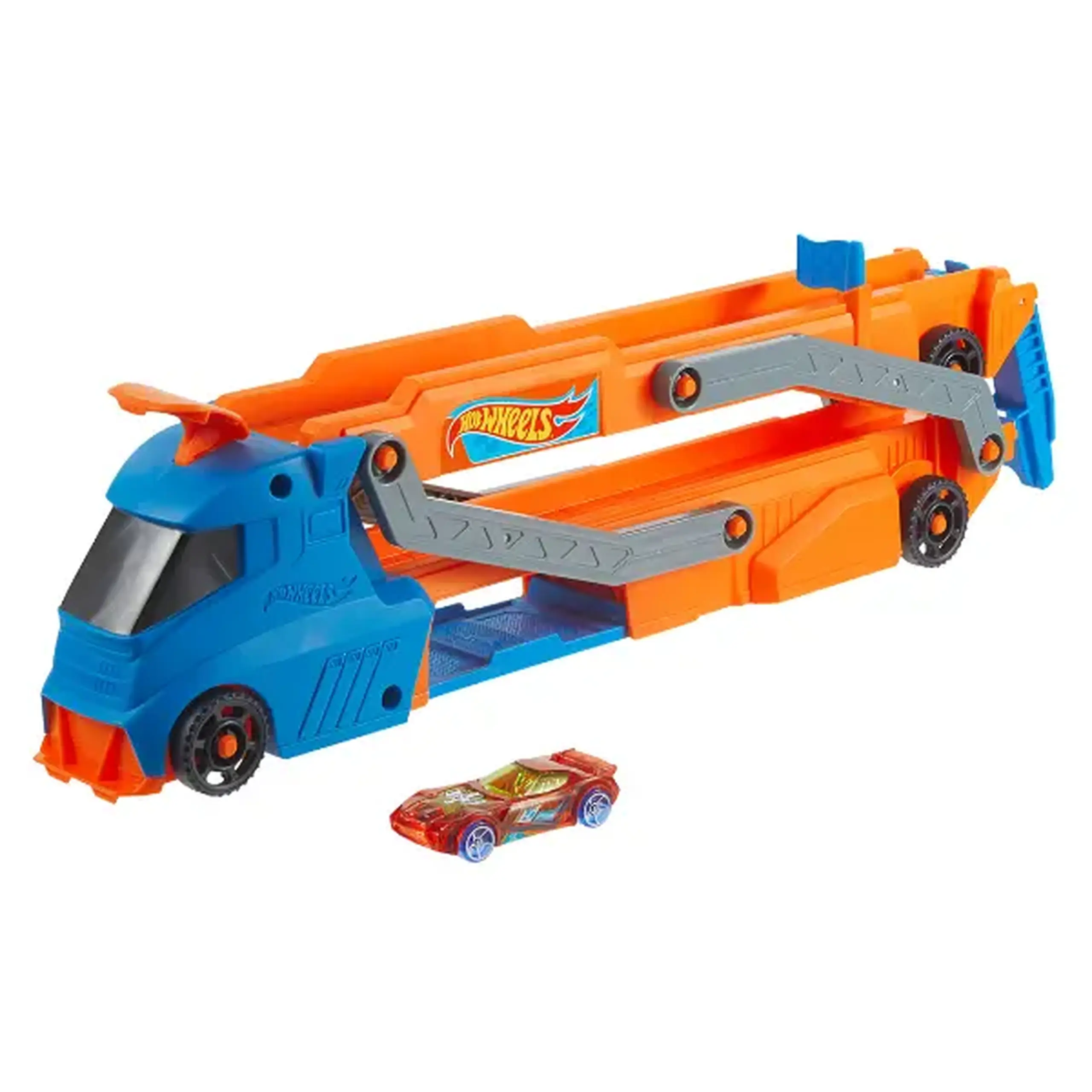 Transportator cu Circuit Hot Wheels Speed Track