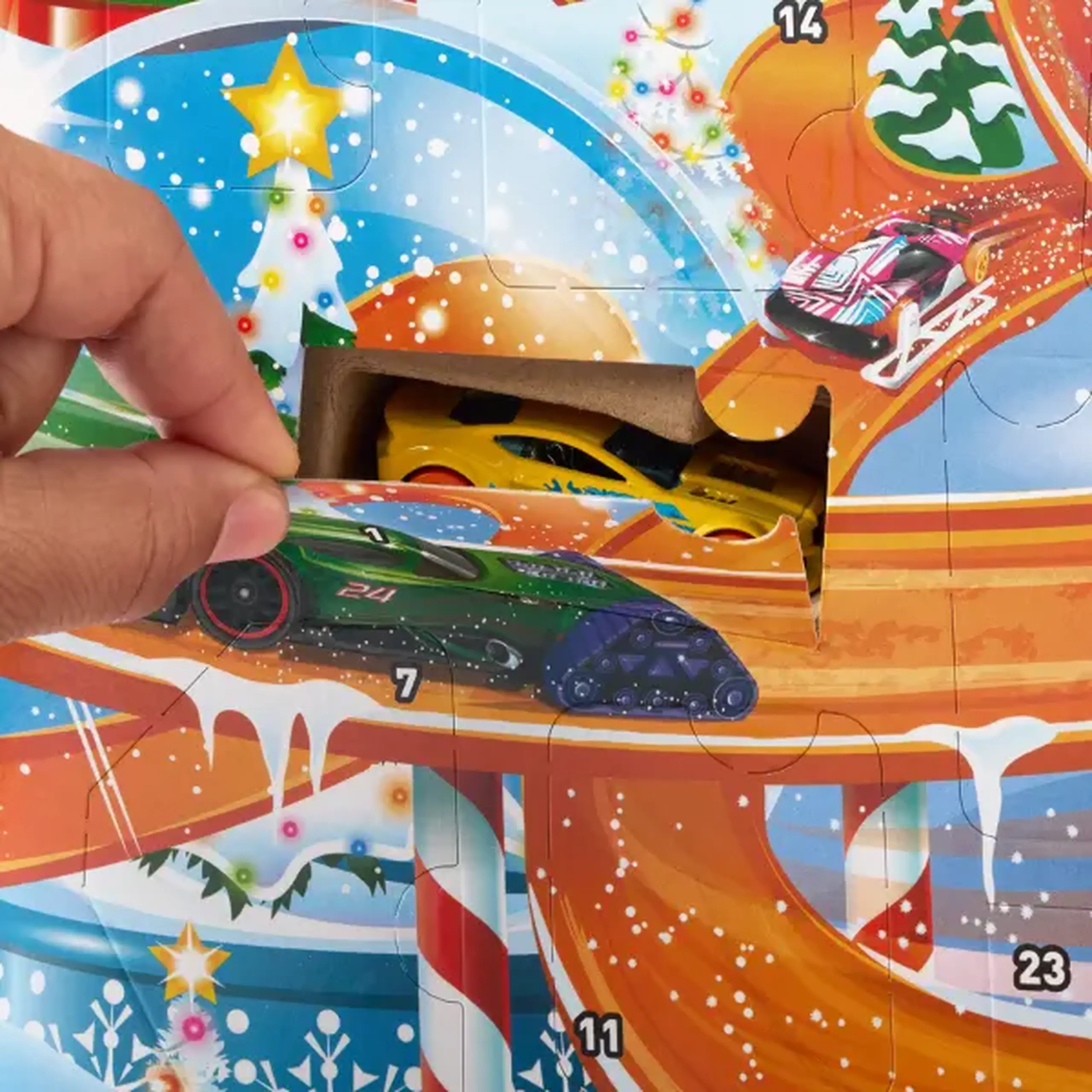 Calendarul Advent Hot Wheels