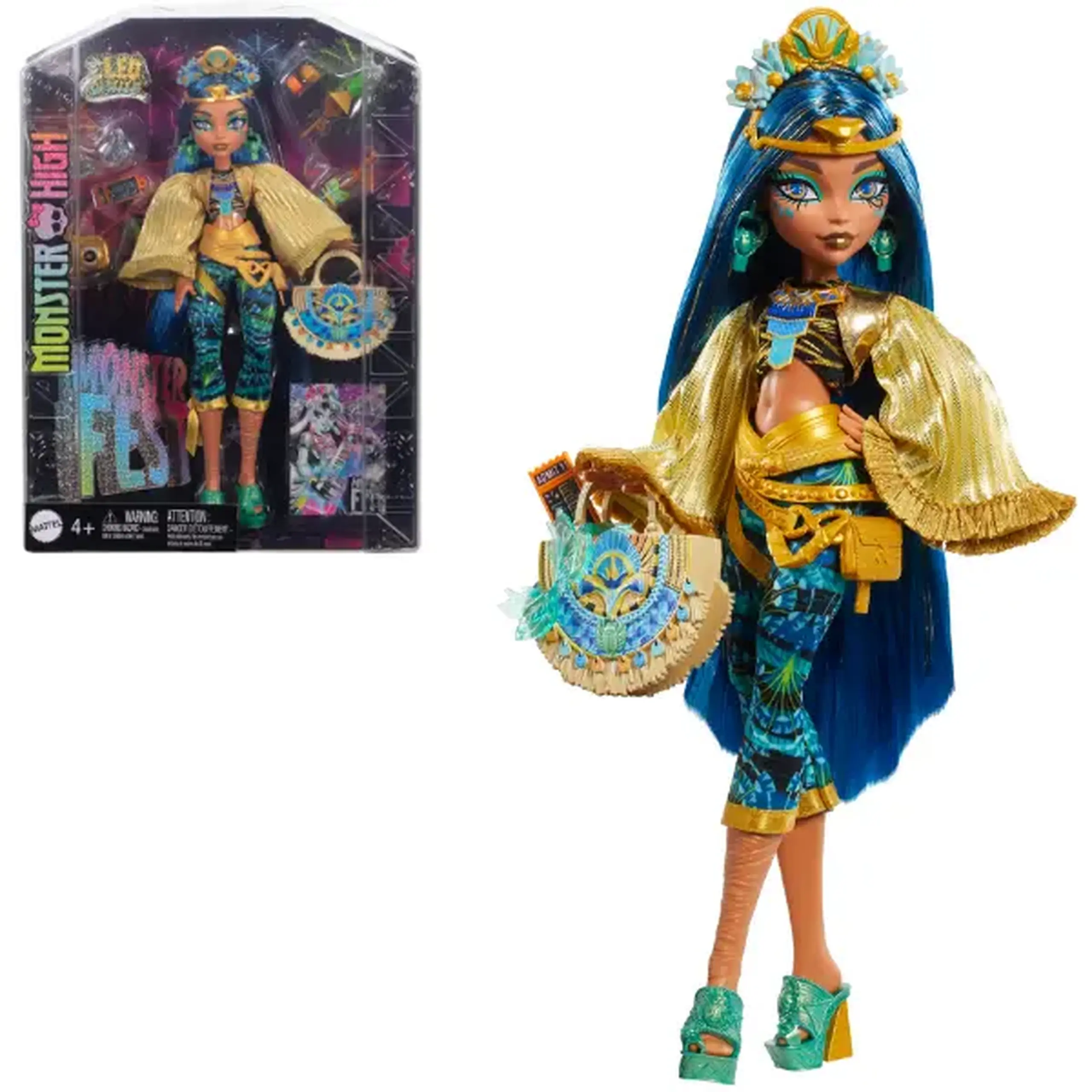 Set de joc Monster High "Cleo De Nile și Monster Fest", cu accesorii
