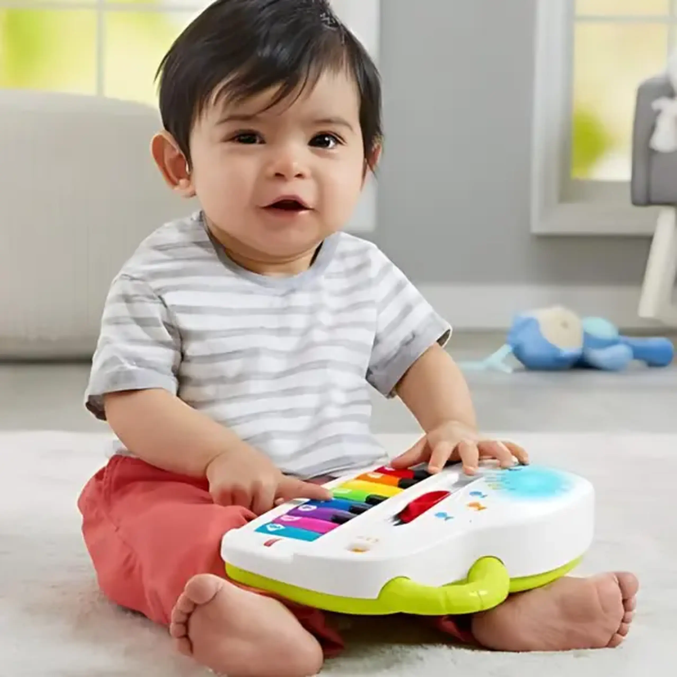 Jucărie muzicală în limba română ”Pian” de la Fisher-Price