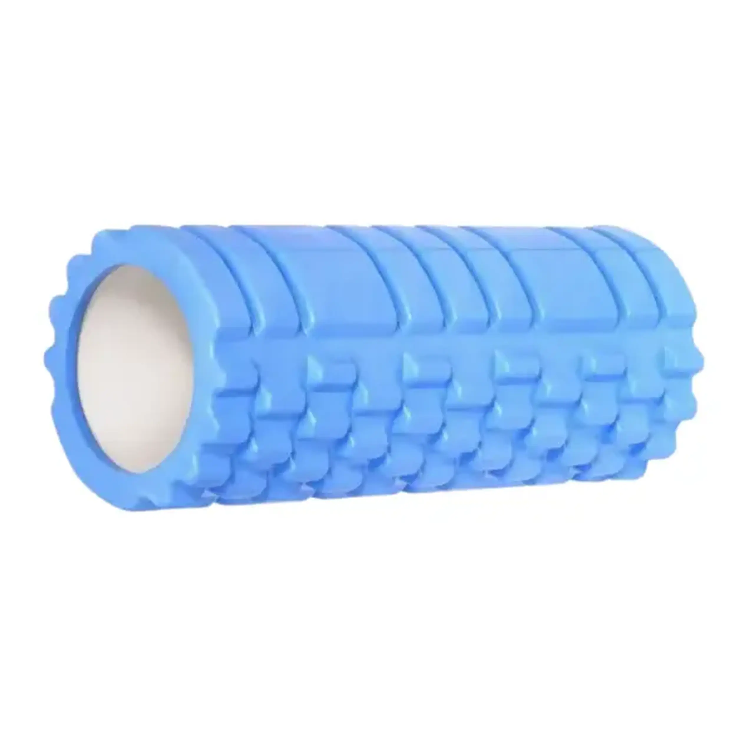 Rola de masaj cu ax gol din plastic pentru yoga