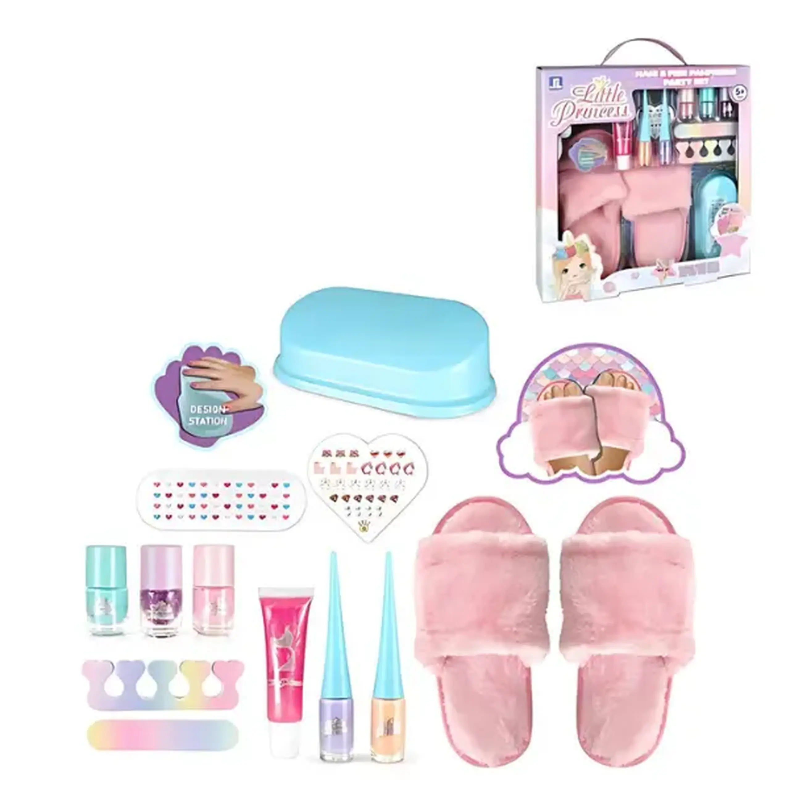 Set pentru manichiură și pedichiură "Mica Prințesă"