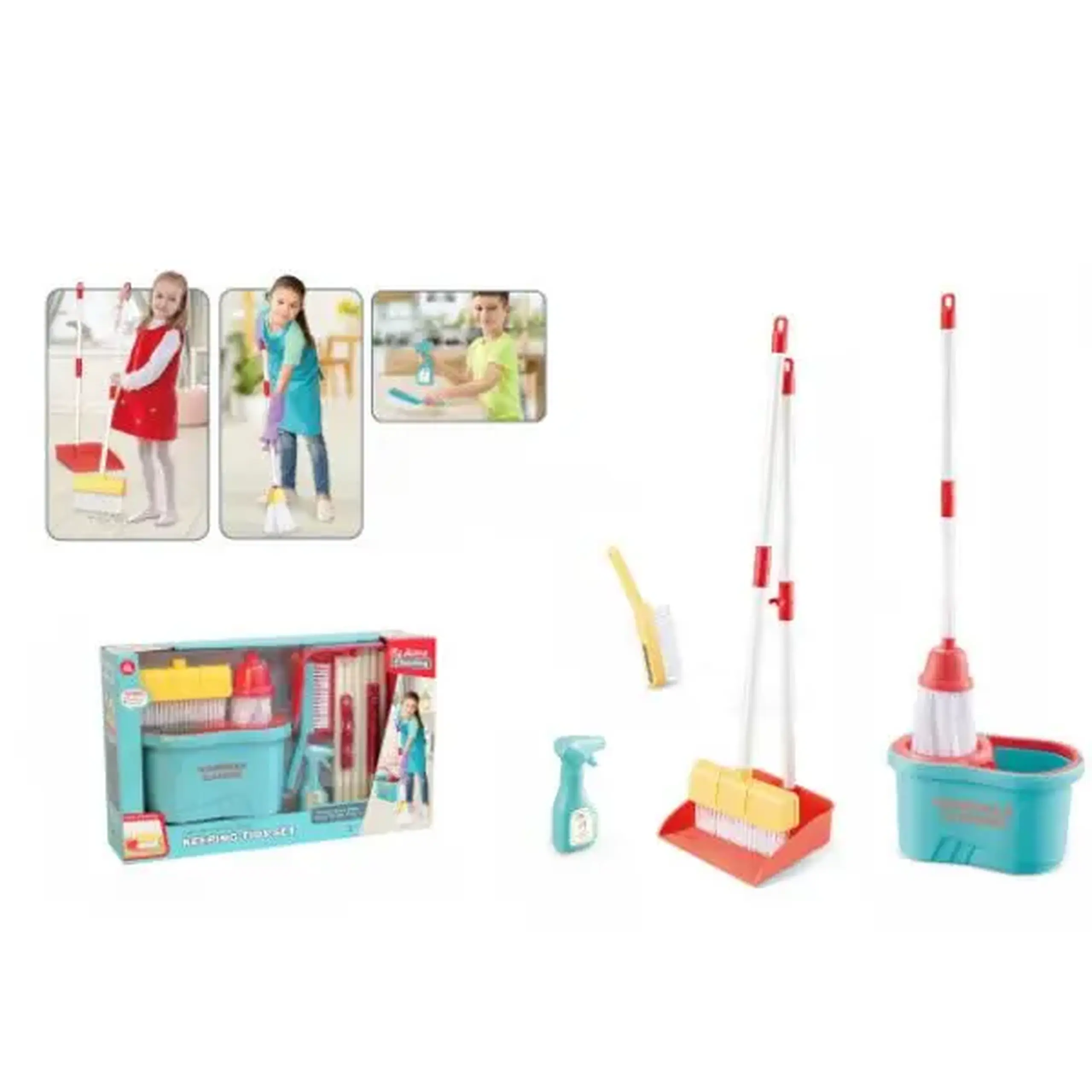 Set de curățenie din plastic