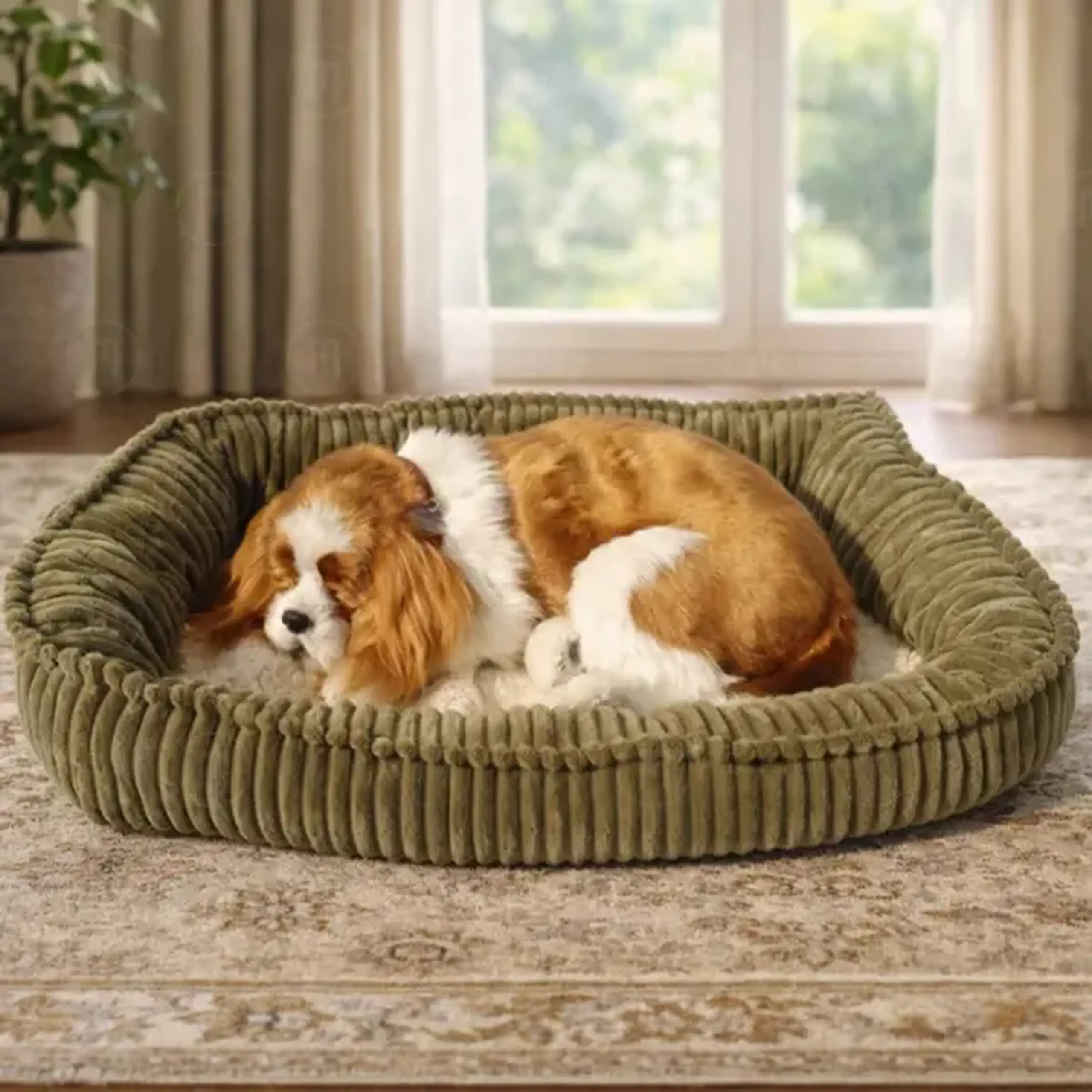 Cățeluș „Cocker Spaniel” cu imitație de respirație