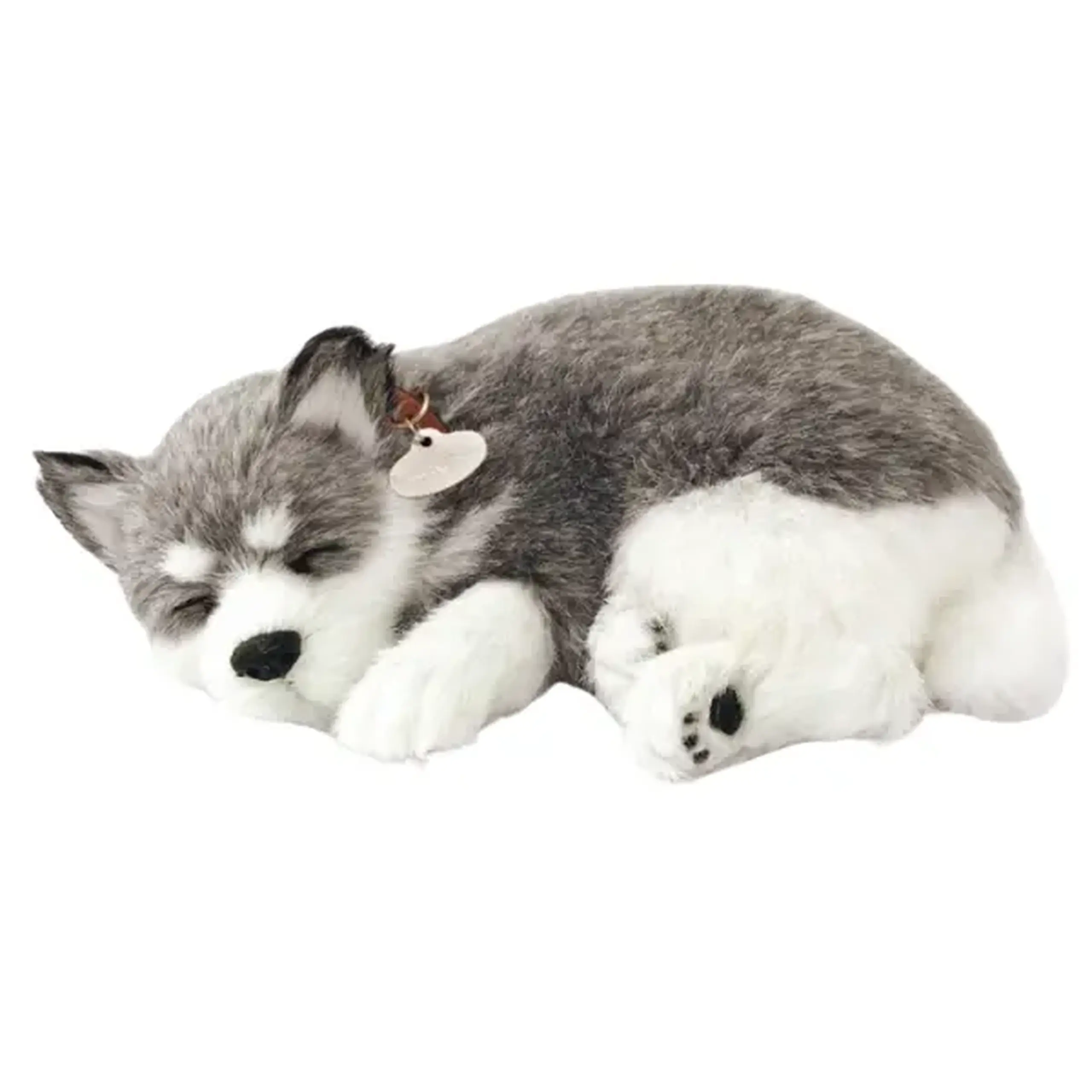 Cățeluș "Husky din Alaska” cu imitație de respirație