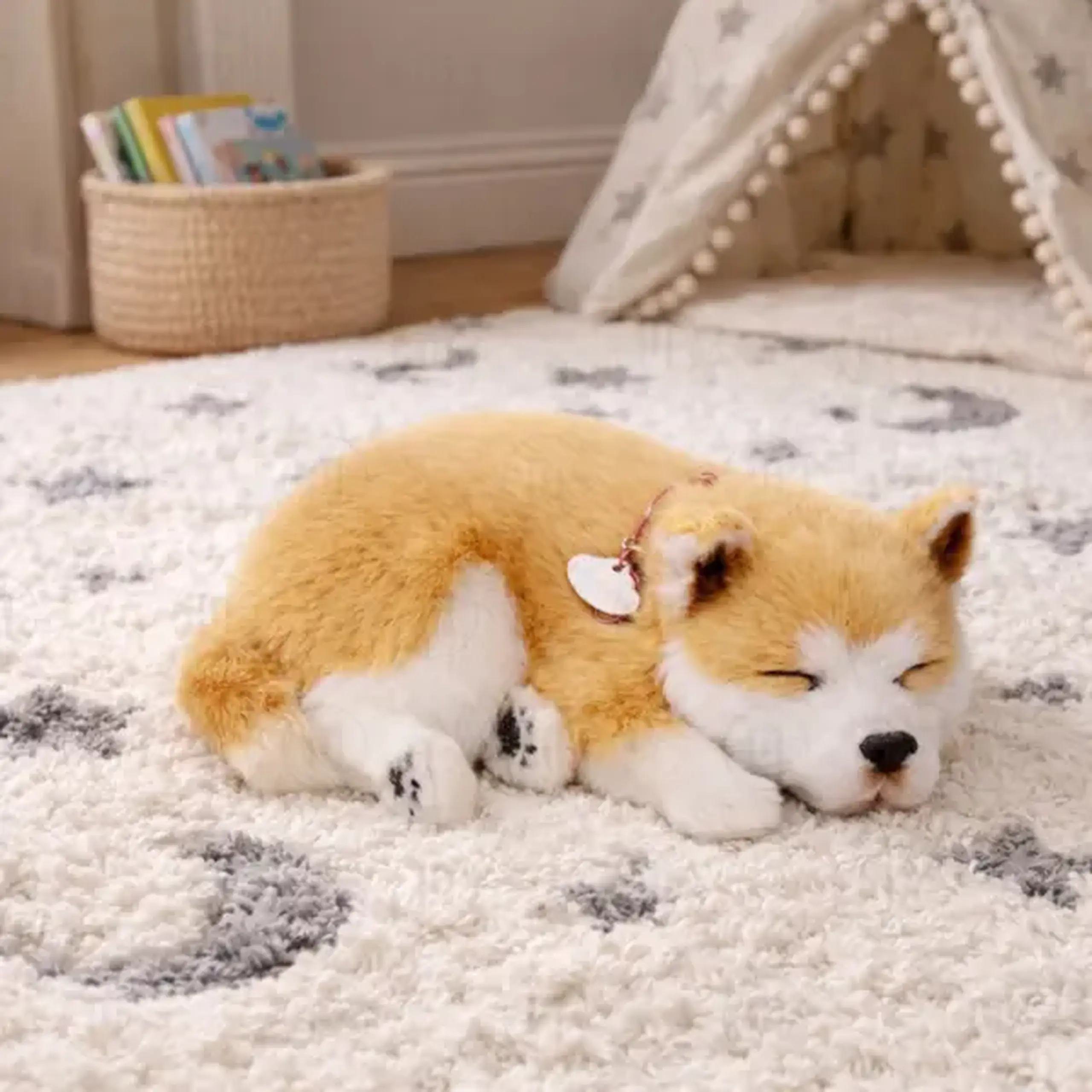 Cățeluș „Shiba Inu” cu imitație de respirație