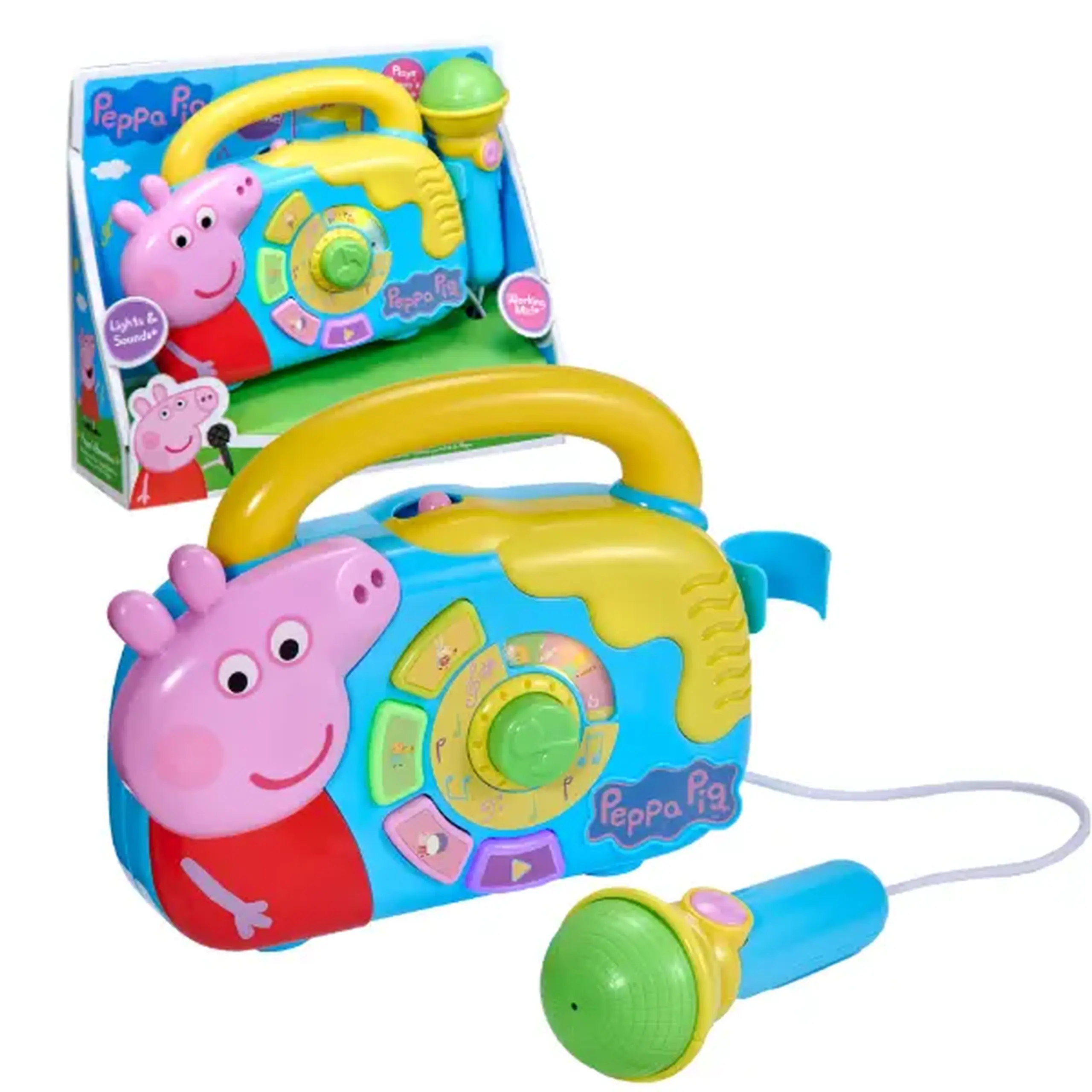 Boxă Muzicală-Karaoke "Purcelușa Peppa"