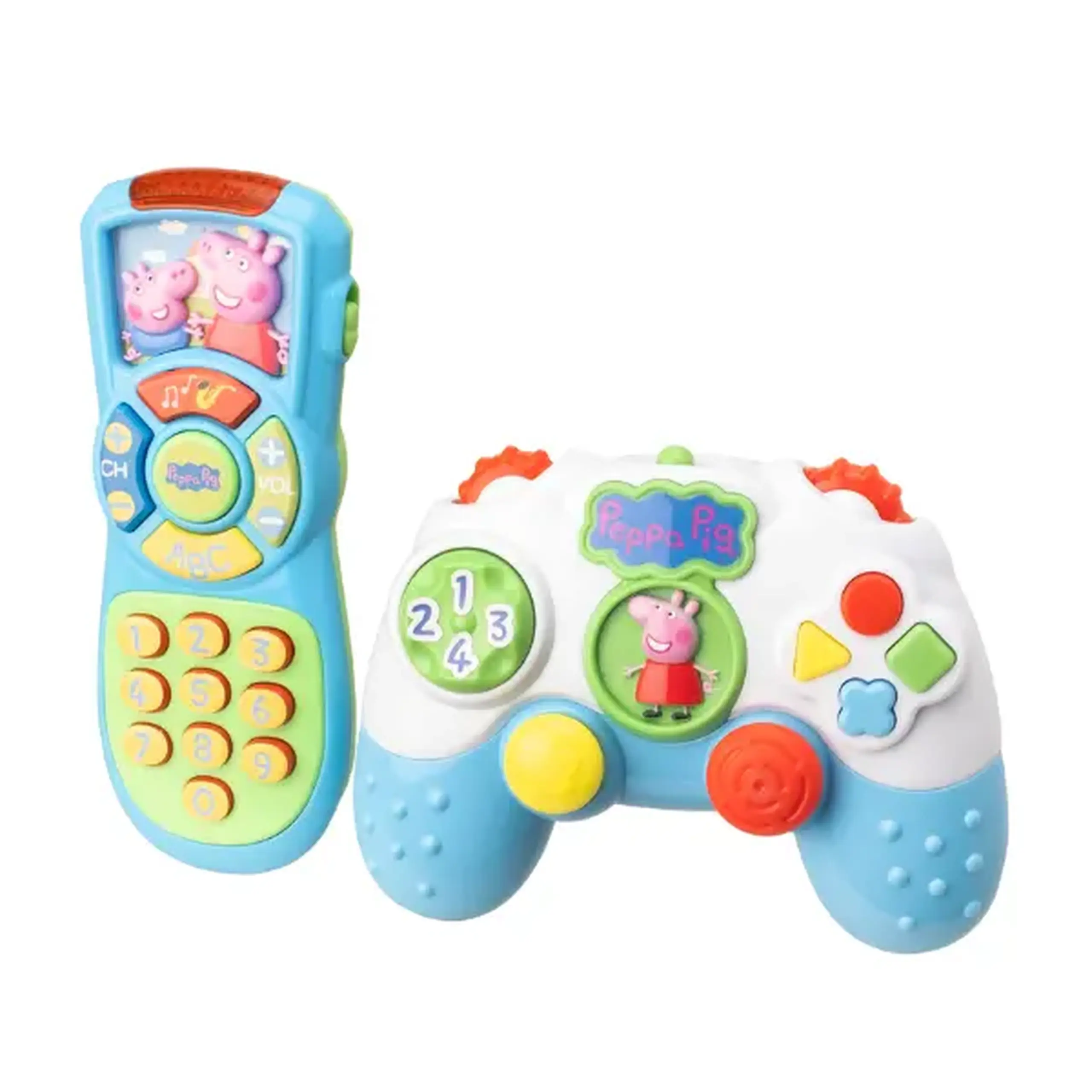 Set de joc muzical cu telecomandă și joystick «Purcelușa Peppa»