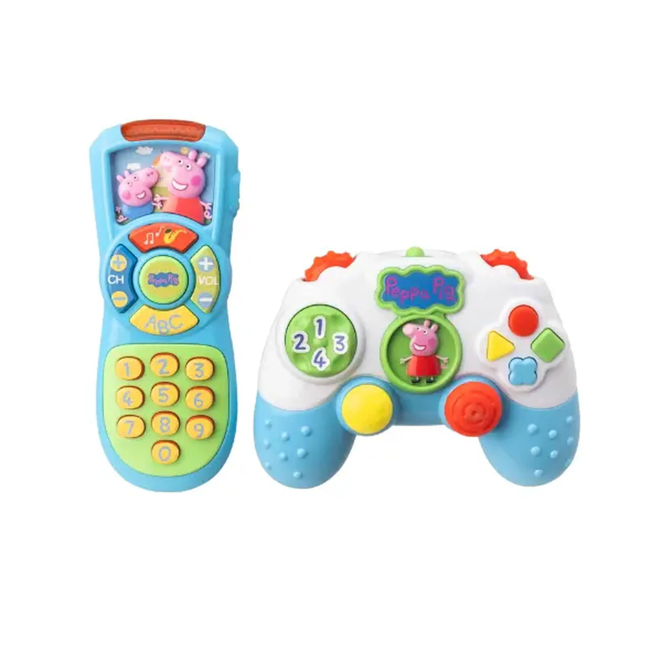 Set de joc muzical cu telecomandă și joystick «Purcelușa Peppa»