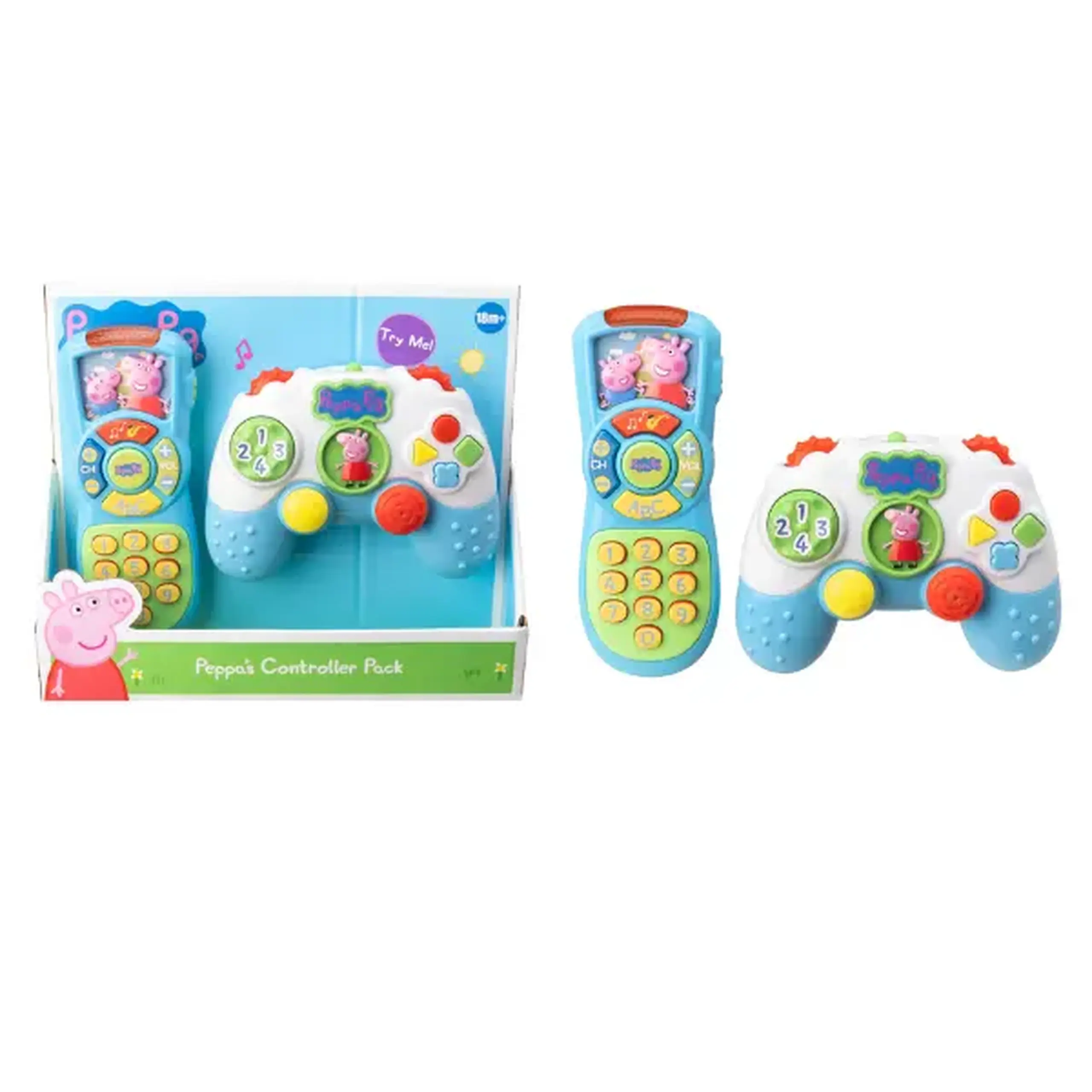 Set de joc muzical cu telecomandă și joystick «Purcelușa Peppa»