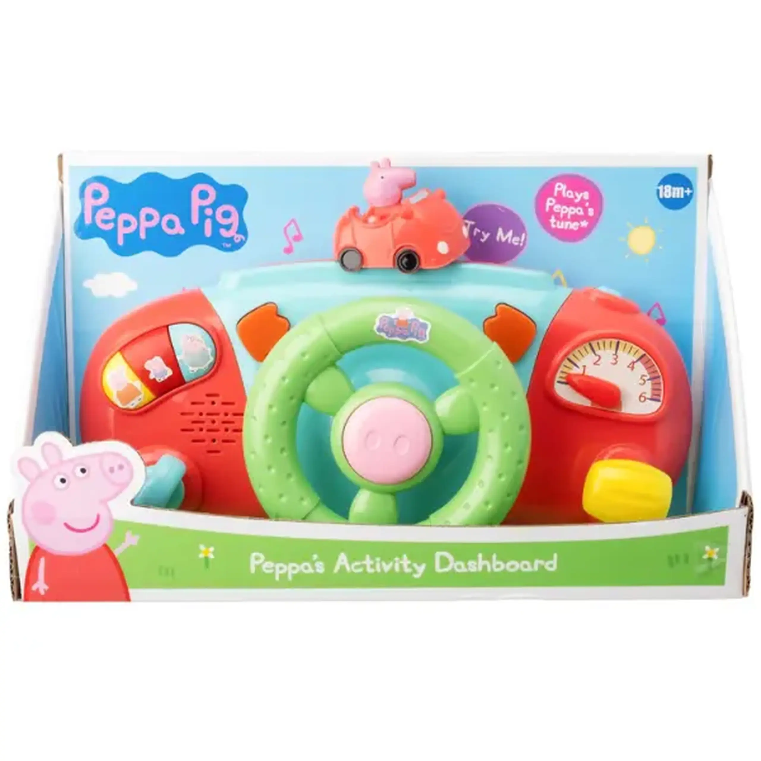 Panoul de Bord al Șoferului "Purcelușa Peppa"