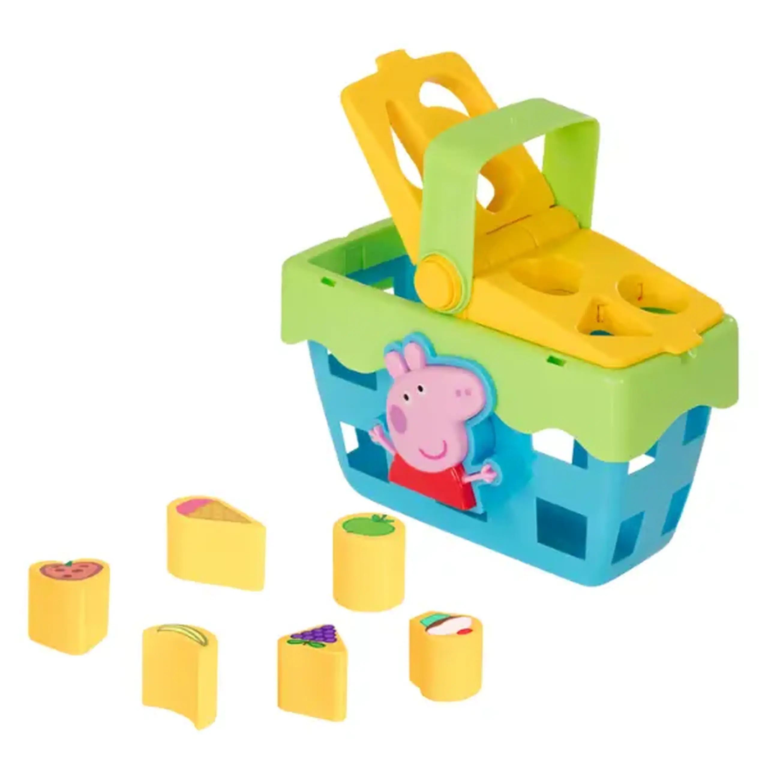 Sorter cu diverse figuri «Geanta Purcelușei Peppa»