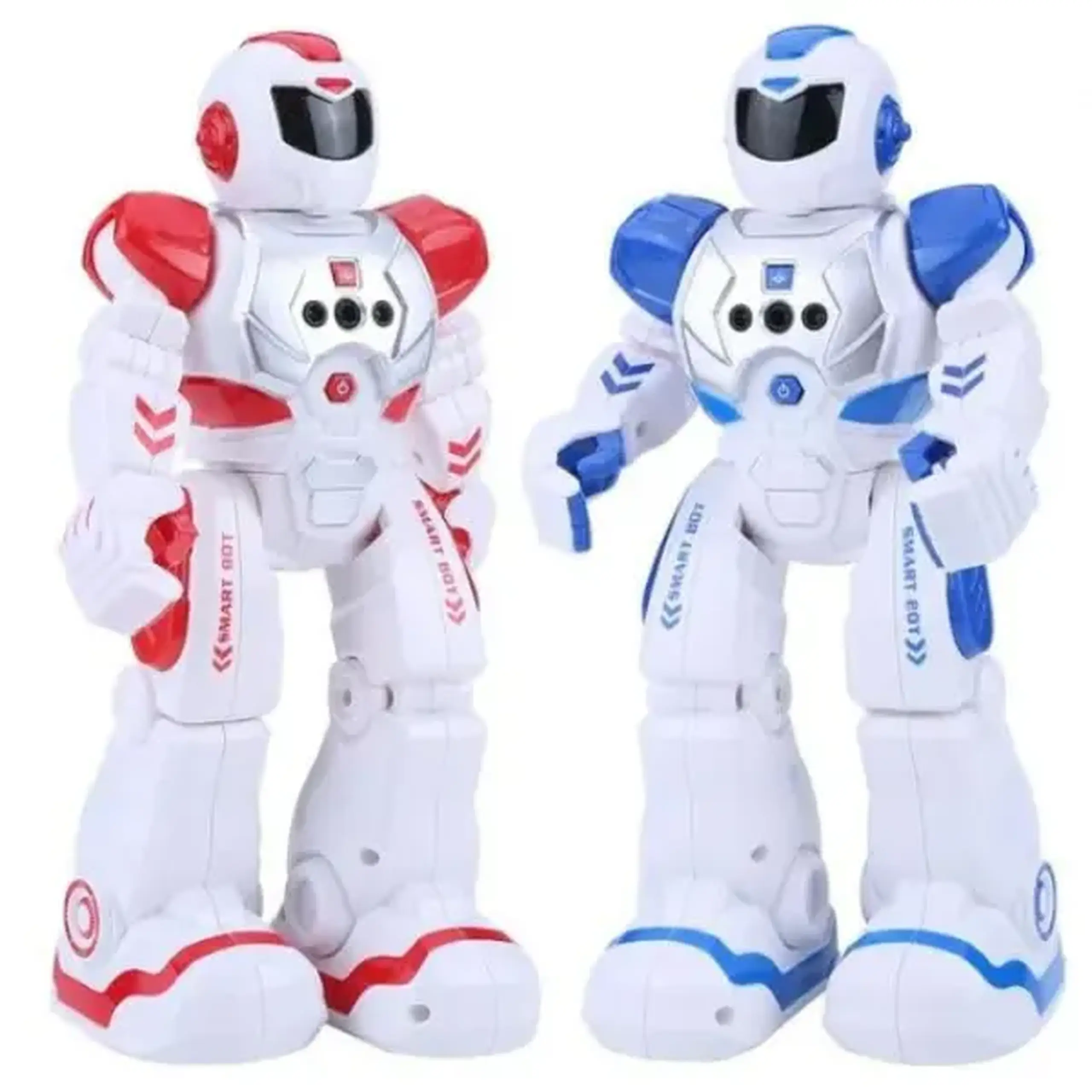 Robot Jack Royal cu telecomandă, albastru și roșu